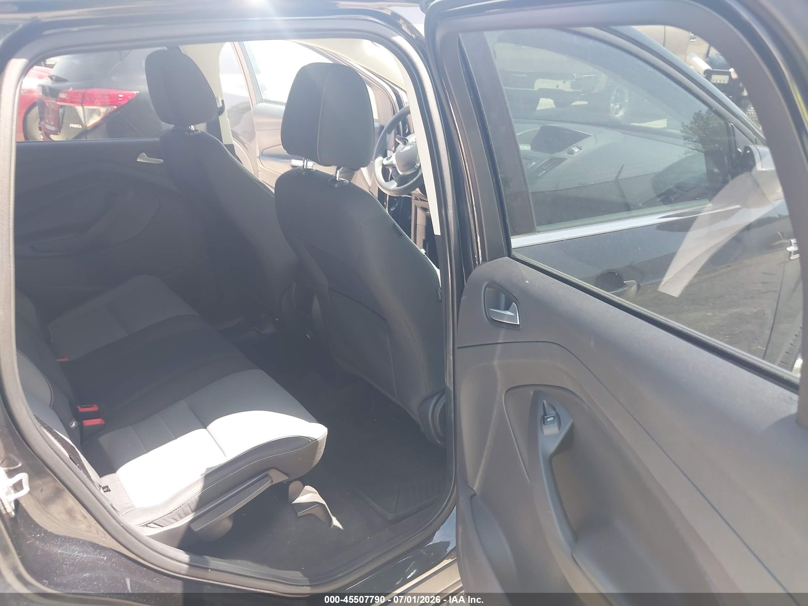 2014 Ford Escape Se Black vin: 1FMCU0GX9EUE09548