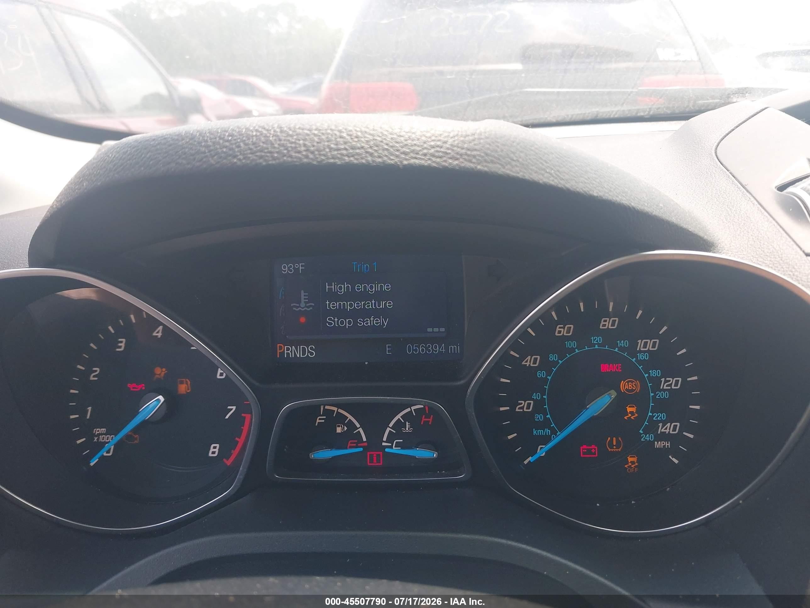 2014 Ford Escape Se Black vin: 1FMCU0GX9EUE09548