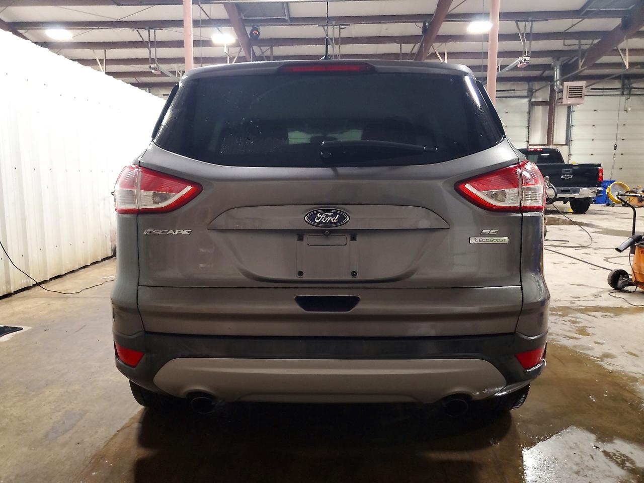2014 Ford Escape Se Gray vin: 1FMCU0GX9EUE19657