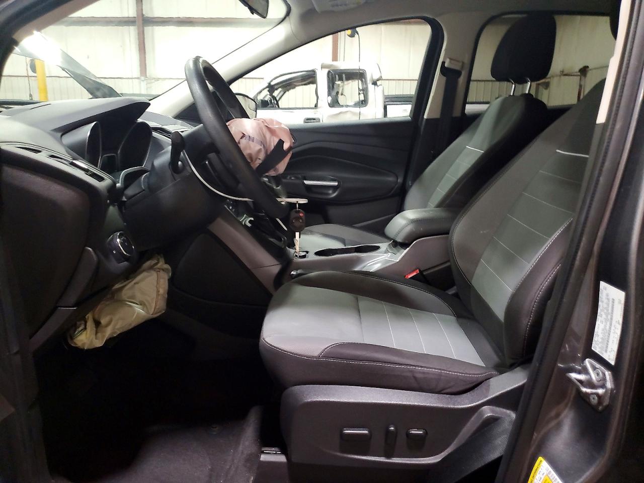 2014 Ford Escape Se Gray vin: 1FMCU0GX9EUE19657