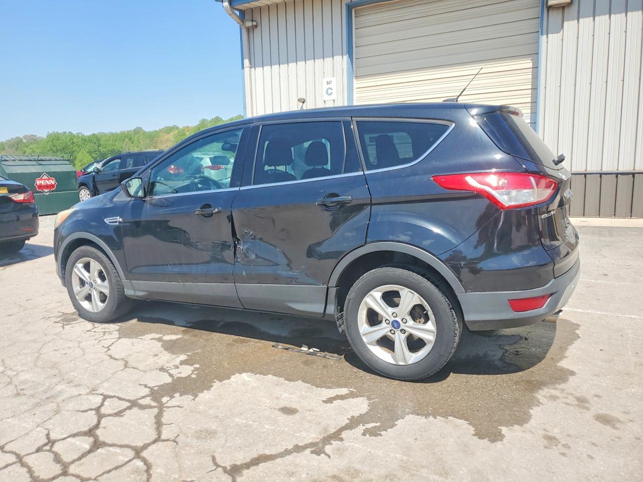 2015 Ford Escape Se Черный vin: 1FMCU0GX9FUA02766