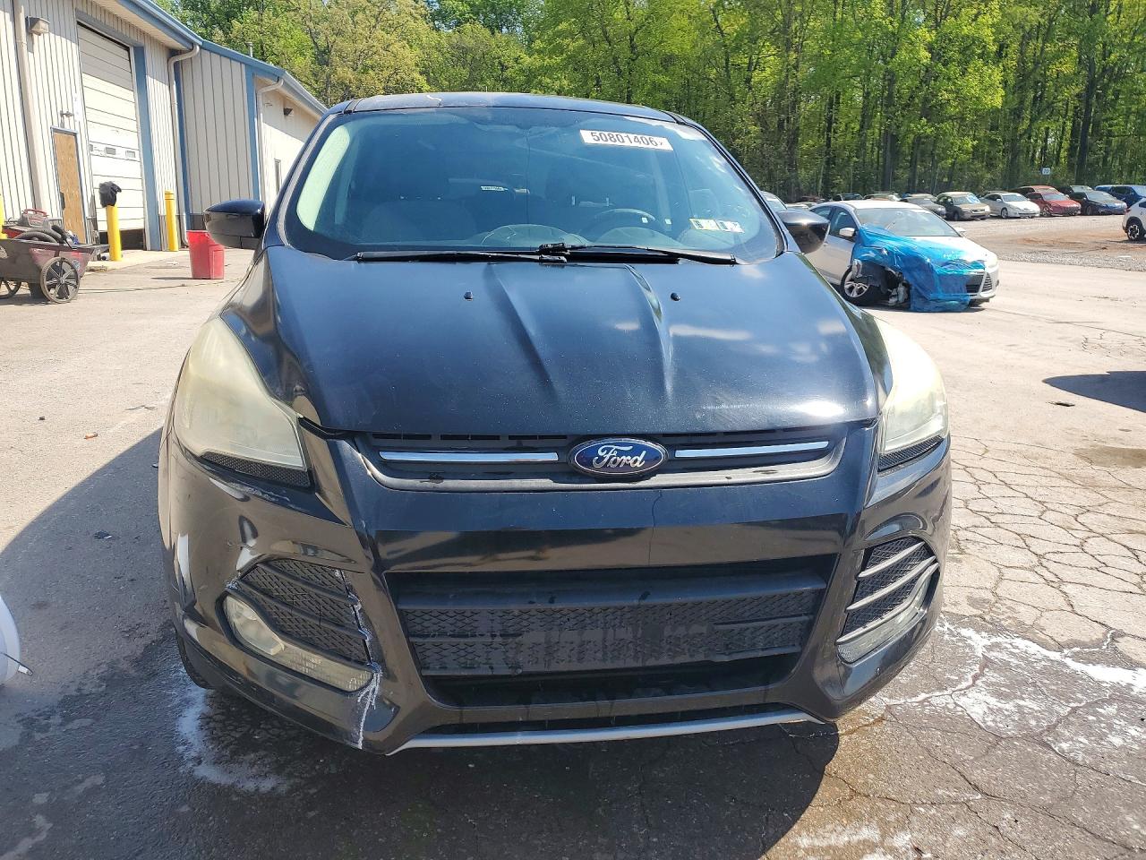 2015 Ford Escape Se Черный vin: 1FMCU0GX9FUA02766