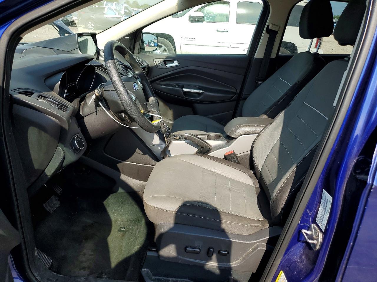 2015 Ford Escape Se Blue vin: 1FMCU0GX9FUA41017