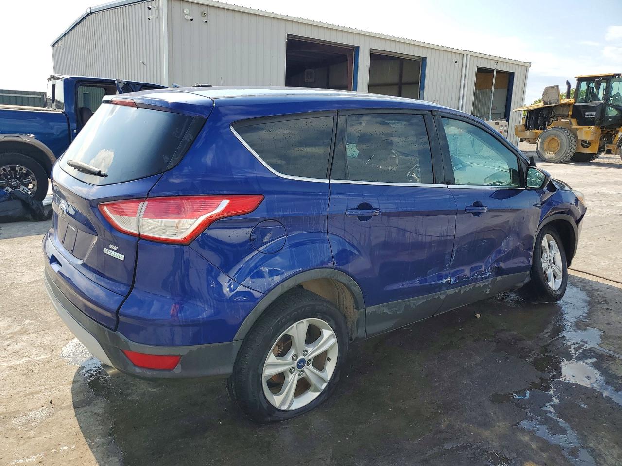 2015 Ford Escape Se Blue vin: 1FMCU0GX9FUA41017