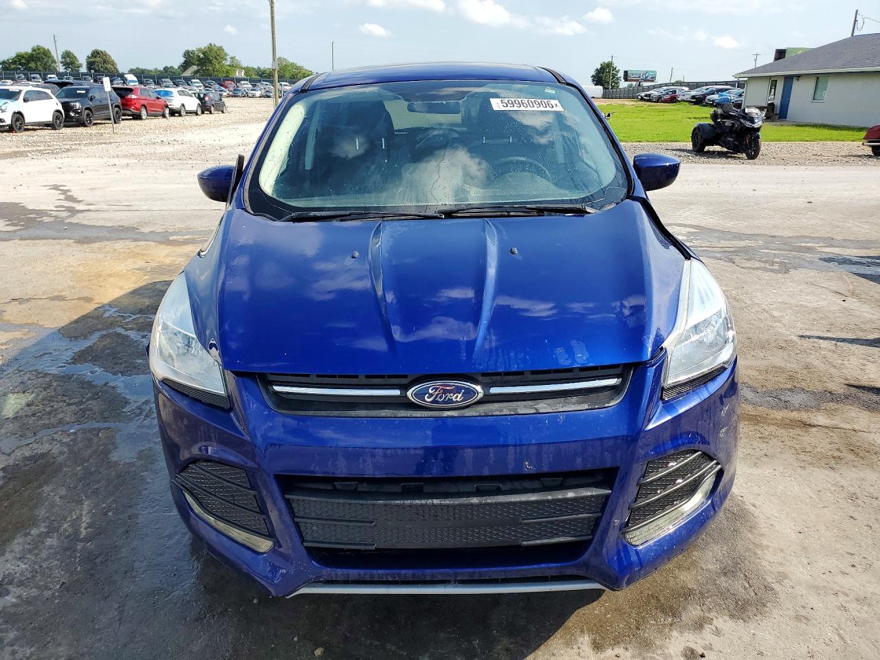 2015 Ford Escape Se Blue vin: 1FMCU0GX9FUA41017