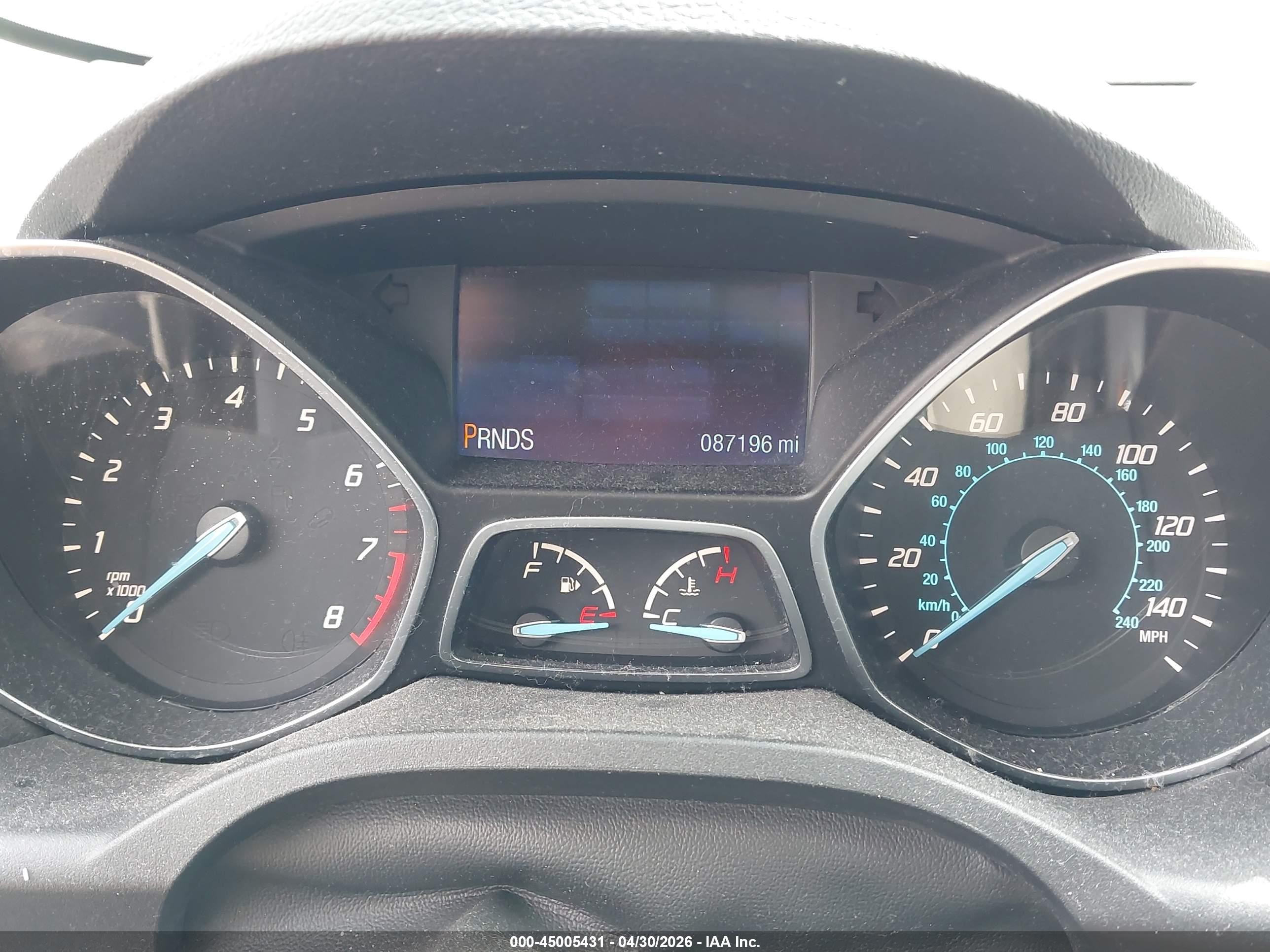 2015 Ford Escape Se White vin: 1FMCU0GX9FUA68461
