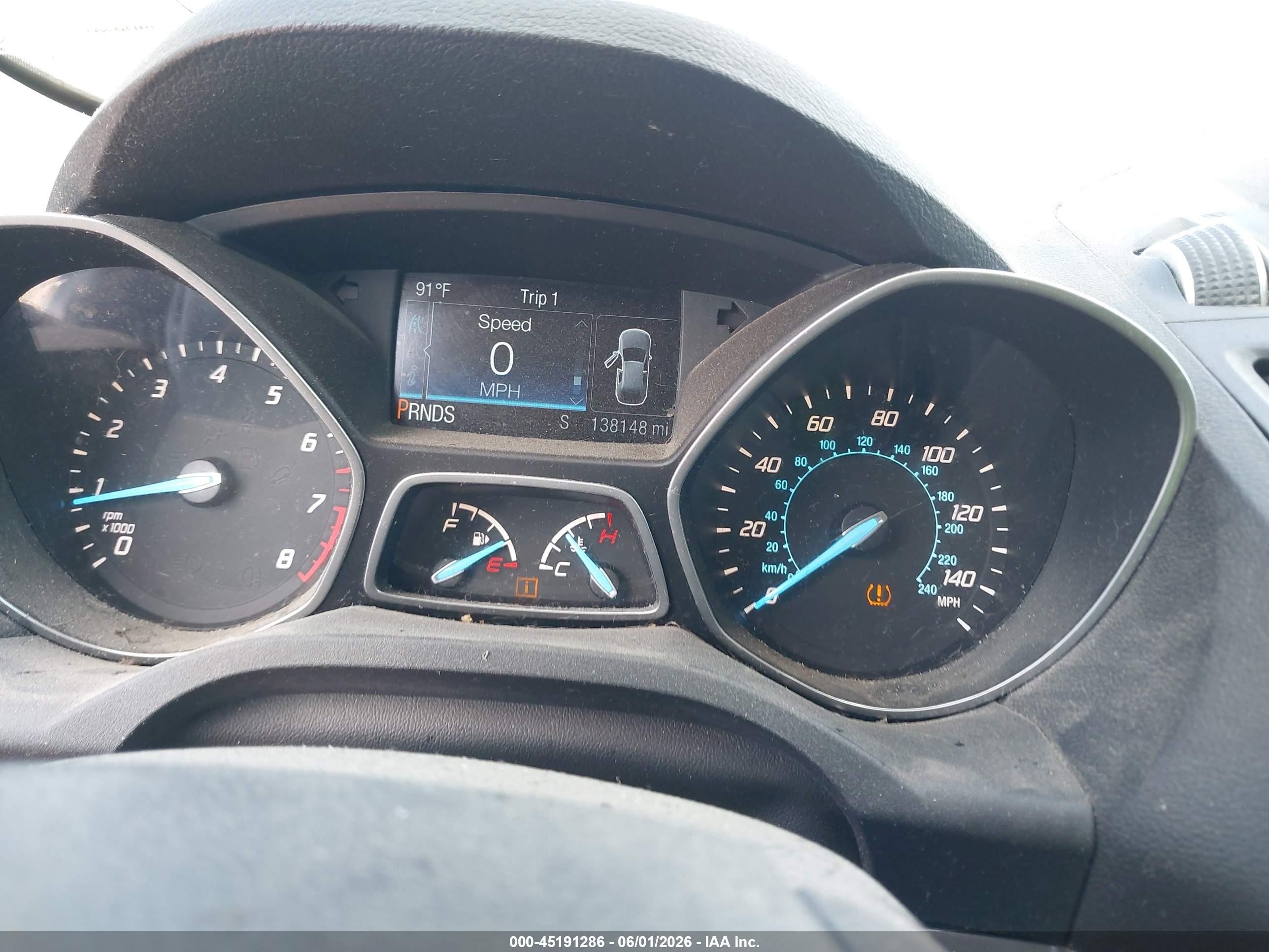 2015 Ford Escape Se Black vin: 1FMCU0GX9FUA89780
