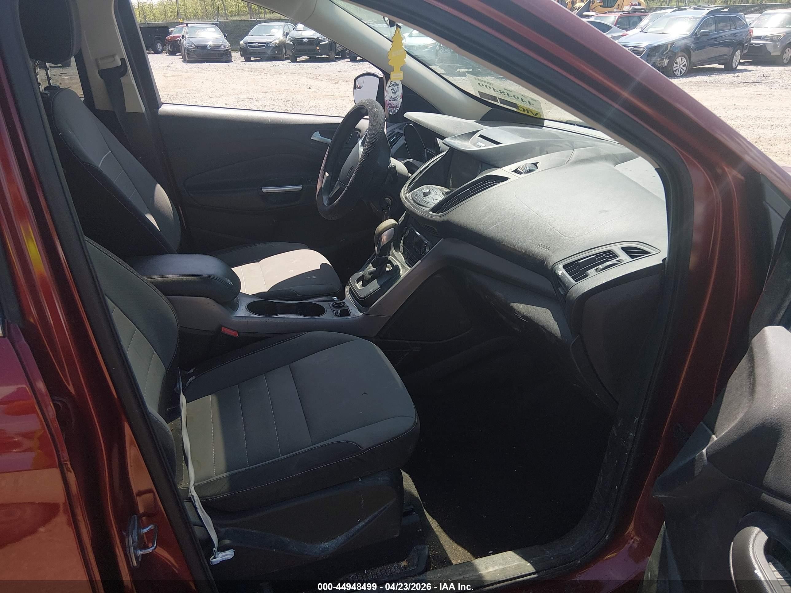 2015 Ford Escape Se Red vin: 1FMCU0GX9FUB23264
