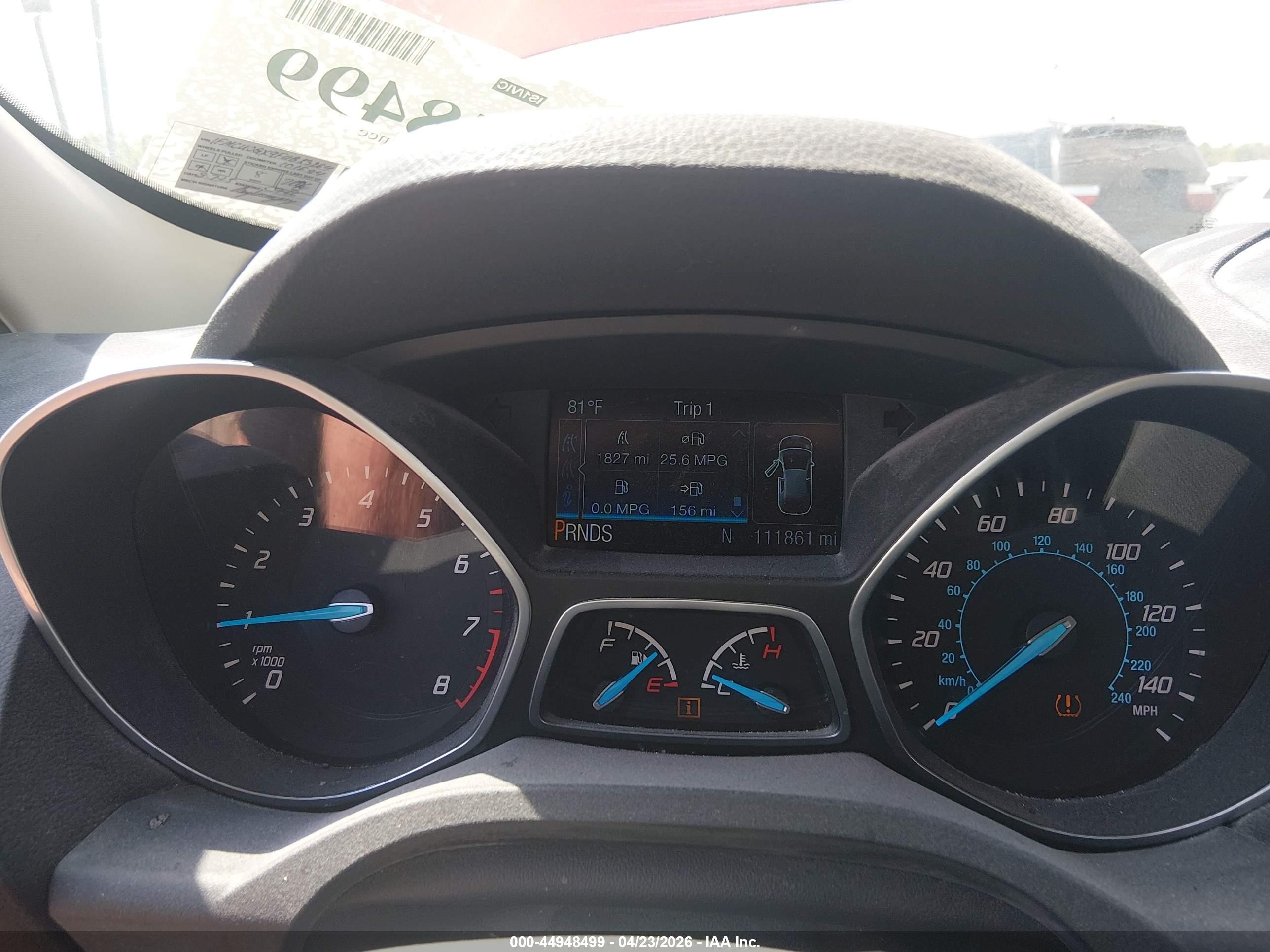 2015 Ford Escape Se Red vin: 1FMCU0GX9FUB23264