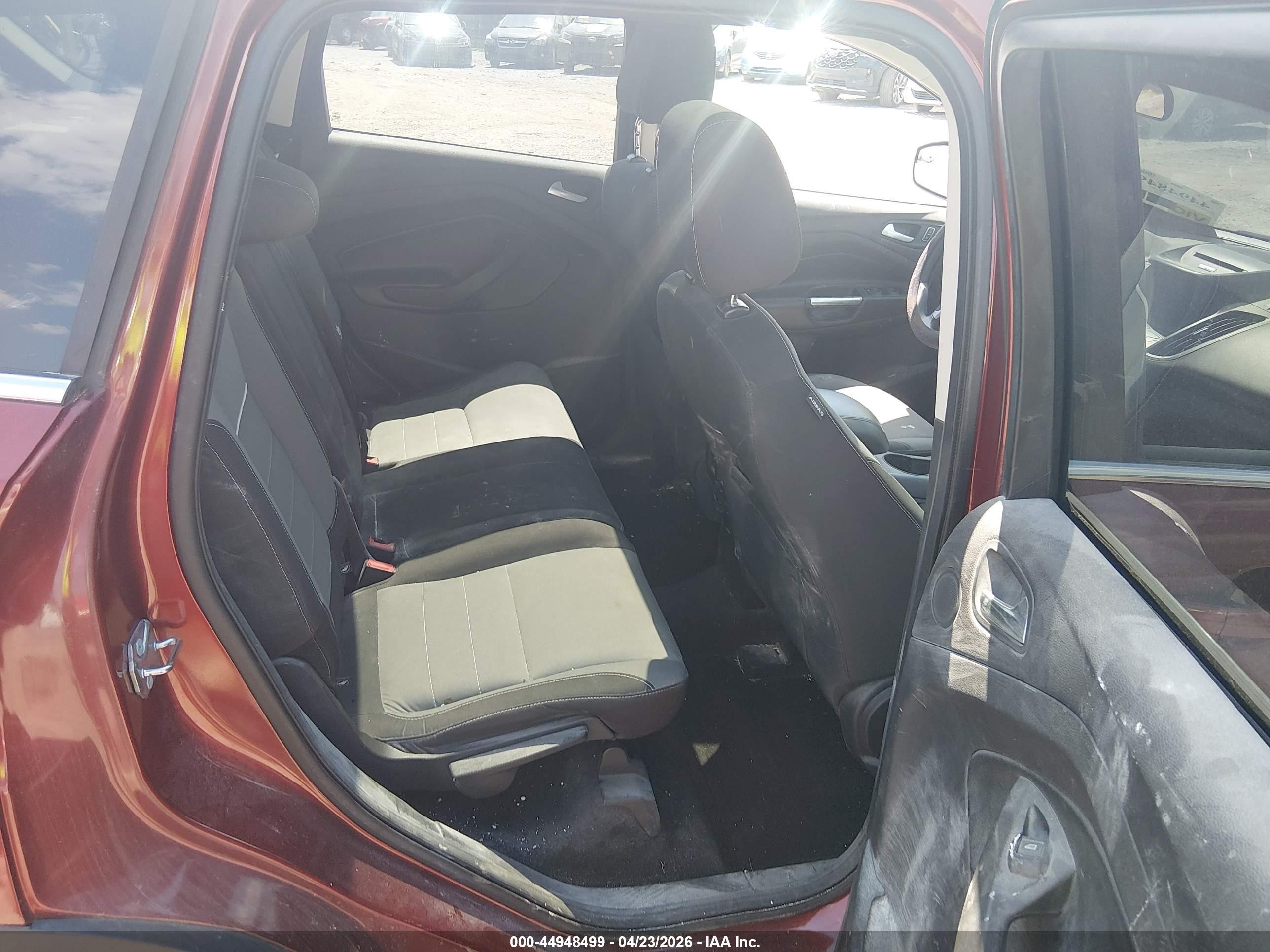 2015 Ford Escape Se Red vin: 1FMCU0GX9FUB23264
