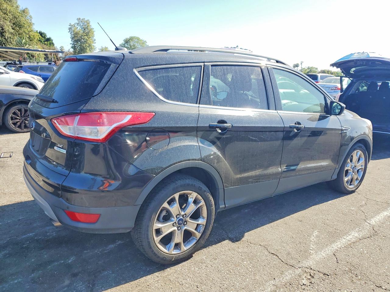 2015 Ford Escape Se Black vin: 1FMCU0GX9FUB31199