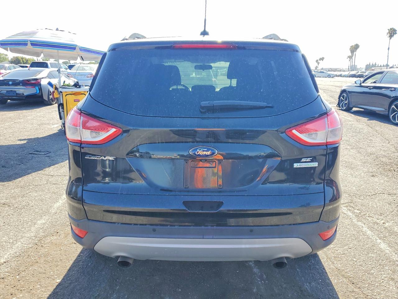 2015 Ford Escape Se Black vin: 1FMCU0GX9FUB31199