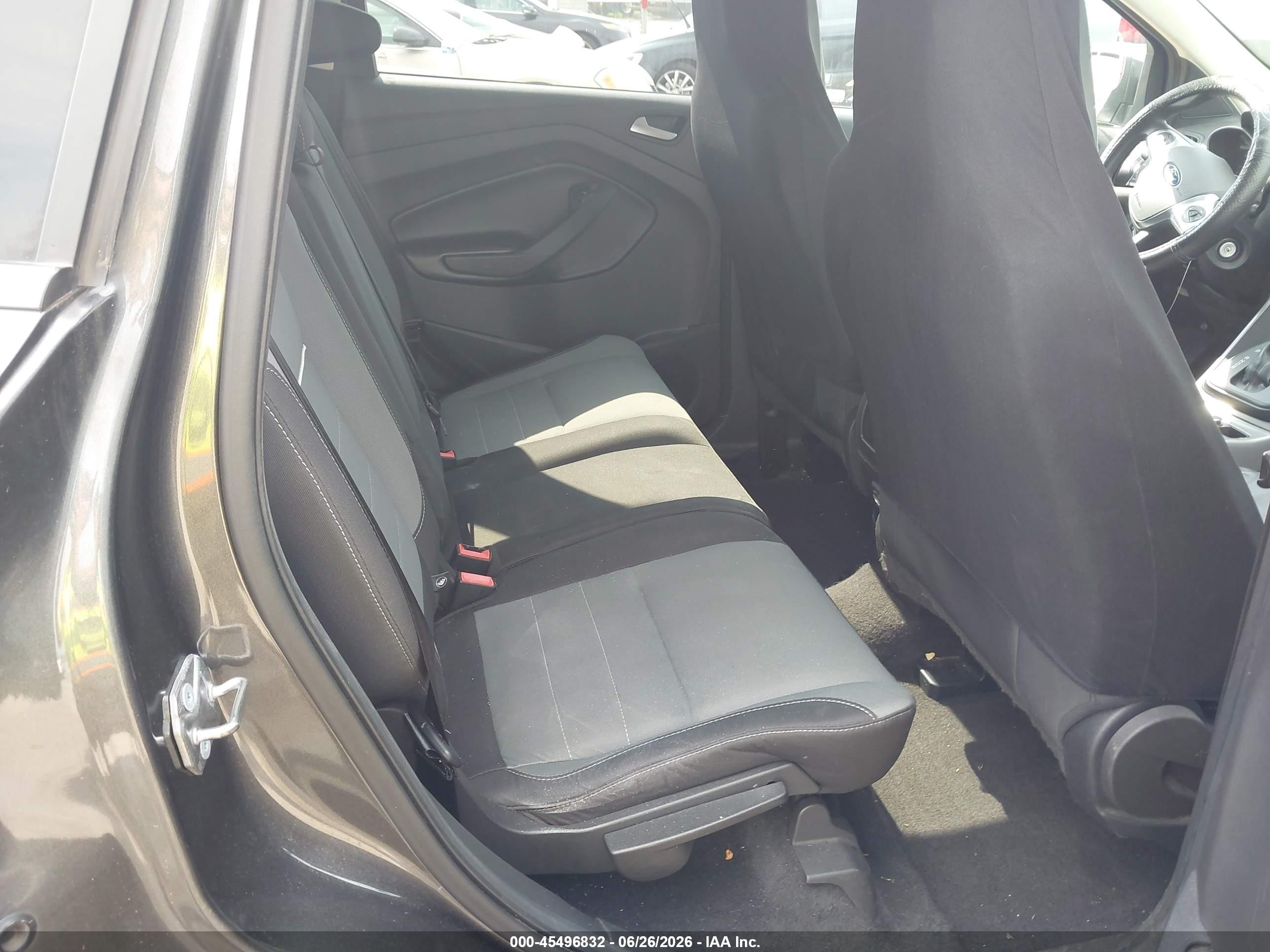 2015 Ford Escape Se Gray vin: 1FMCU0GX9FUB59908