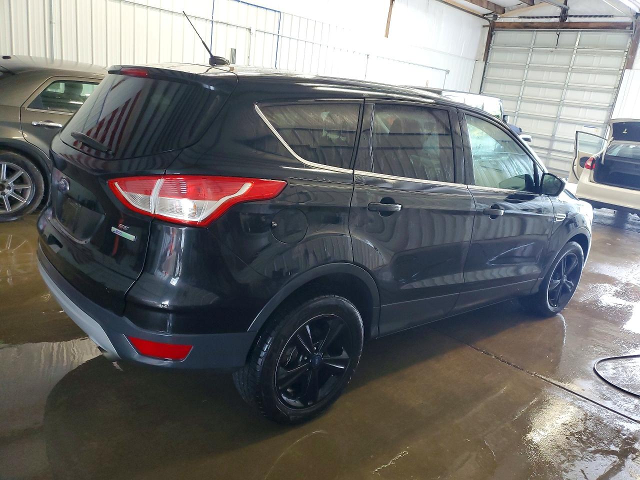 2015 Ford Escape Se Black vin: 1FMCU0GX9FUB87207