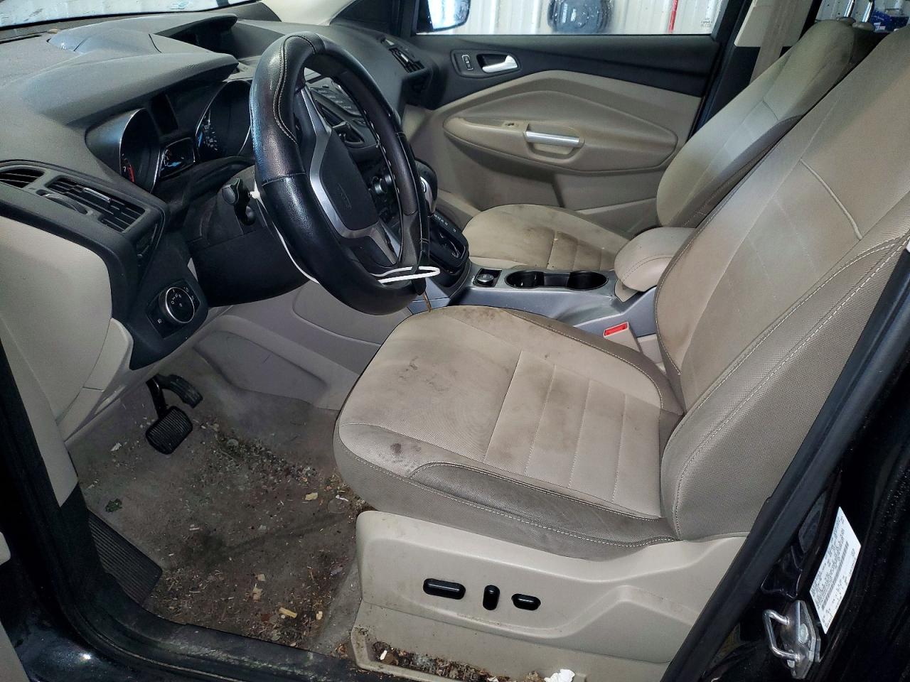 2015 Ford Escape Se Black vin: 1FMCU0GX9FUB87207