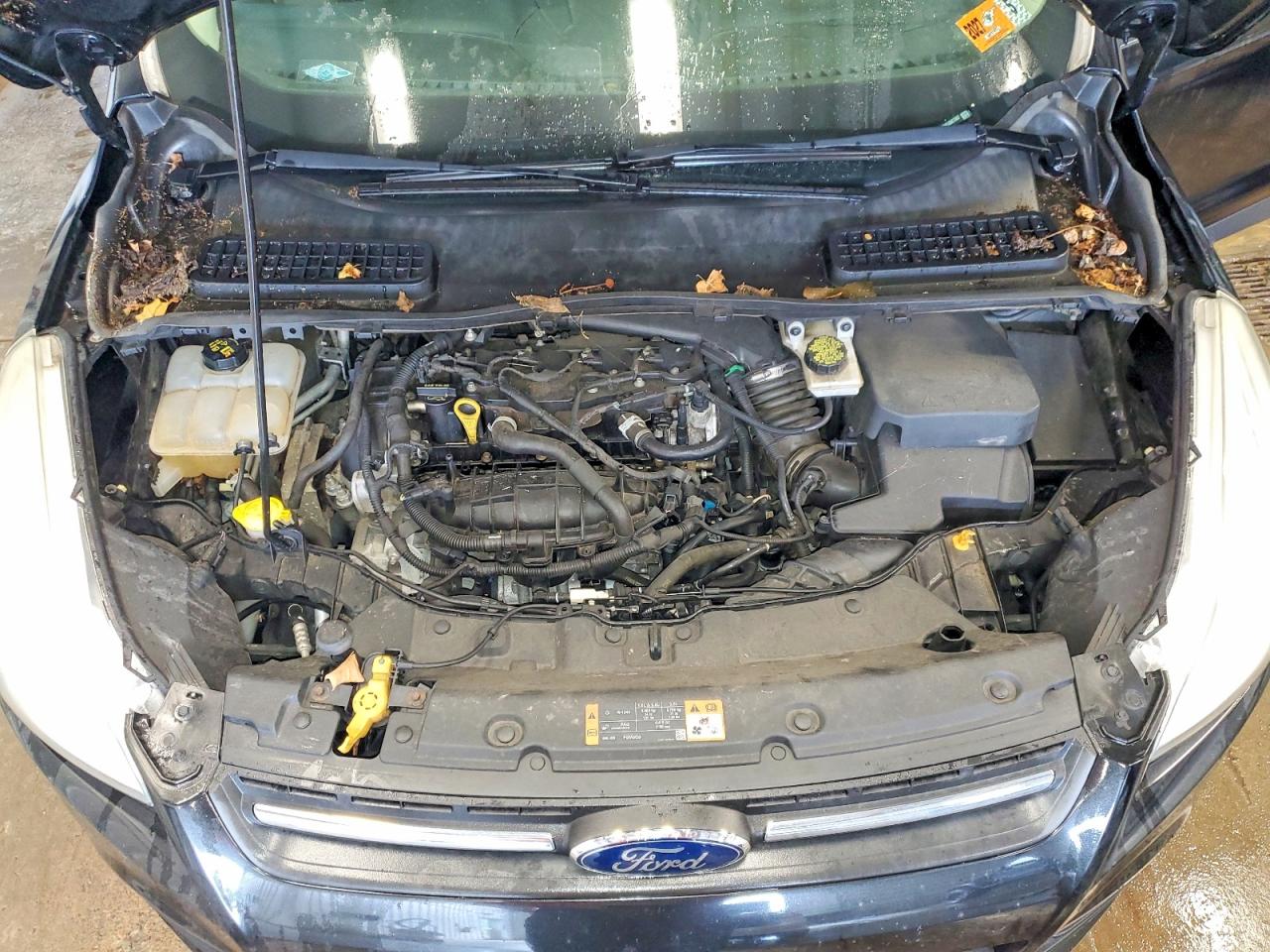 2015 Ford Escape Se Black vin: 1FMCU0GX9FUB87207