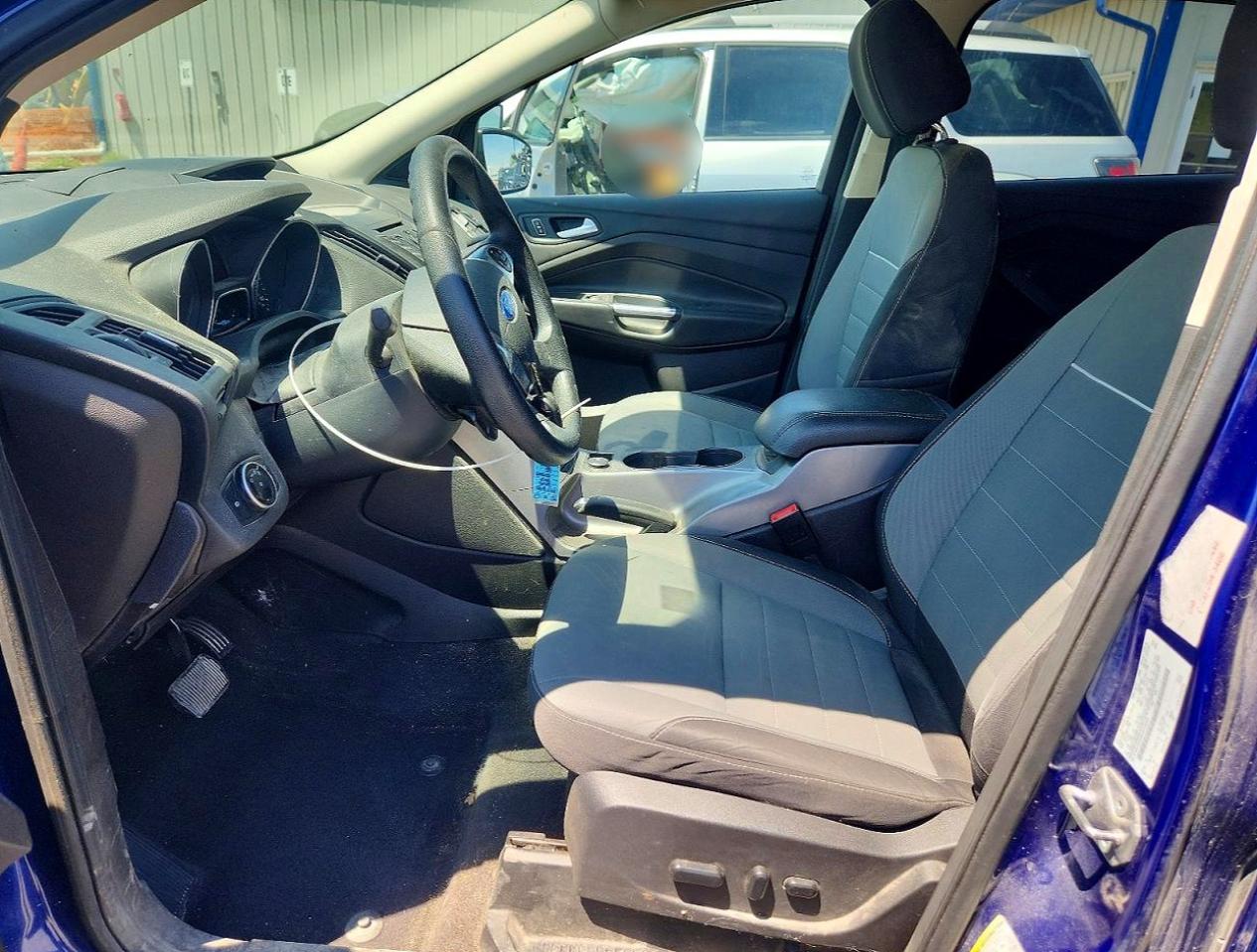2015 Ford Escape Se Blue vin: 1FMCU0GX9FUC35952