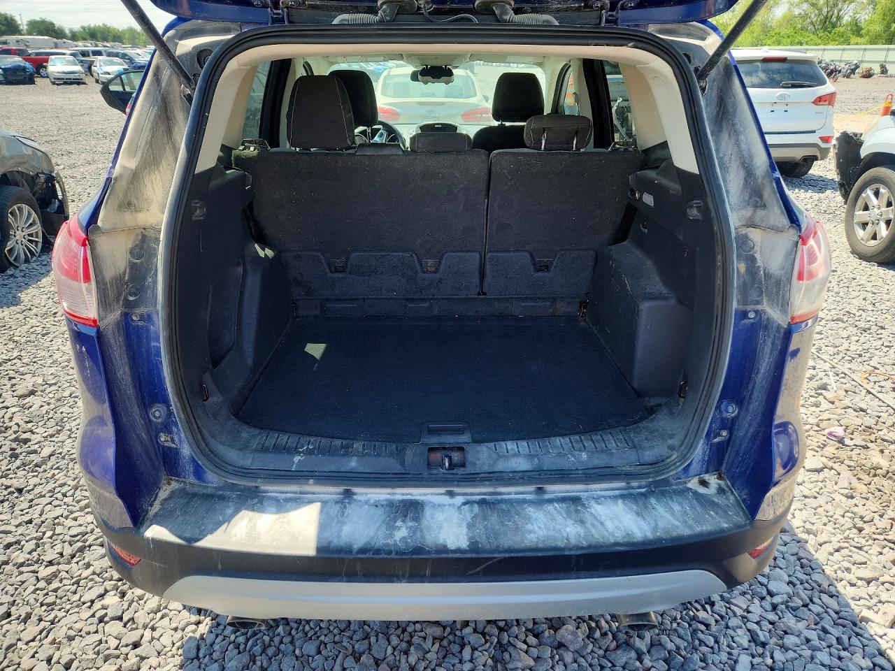 2015 Ford Escape Se Blue vin: 1FMCU0GX9FUC35952