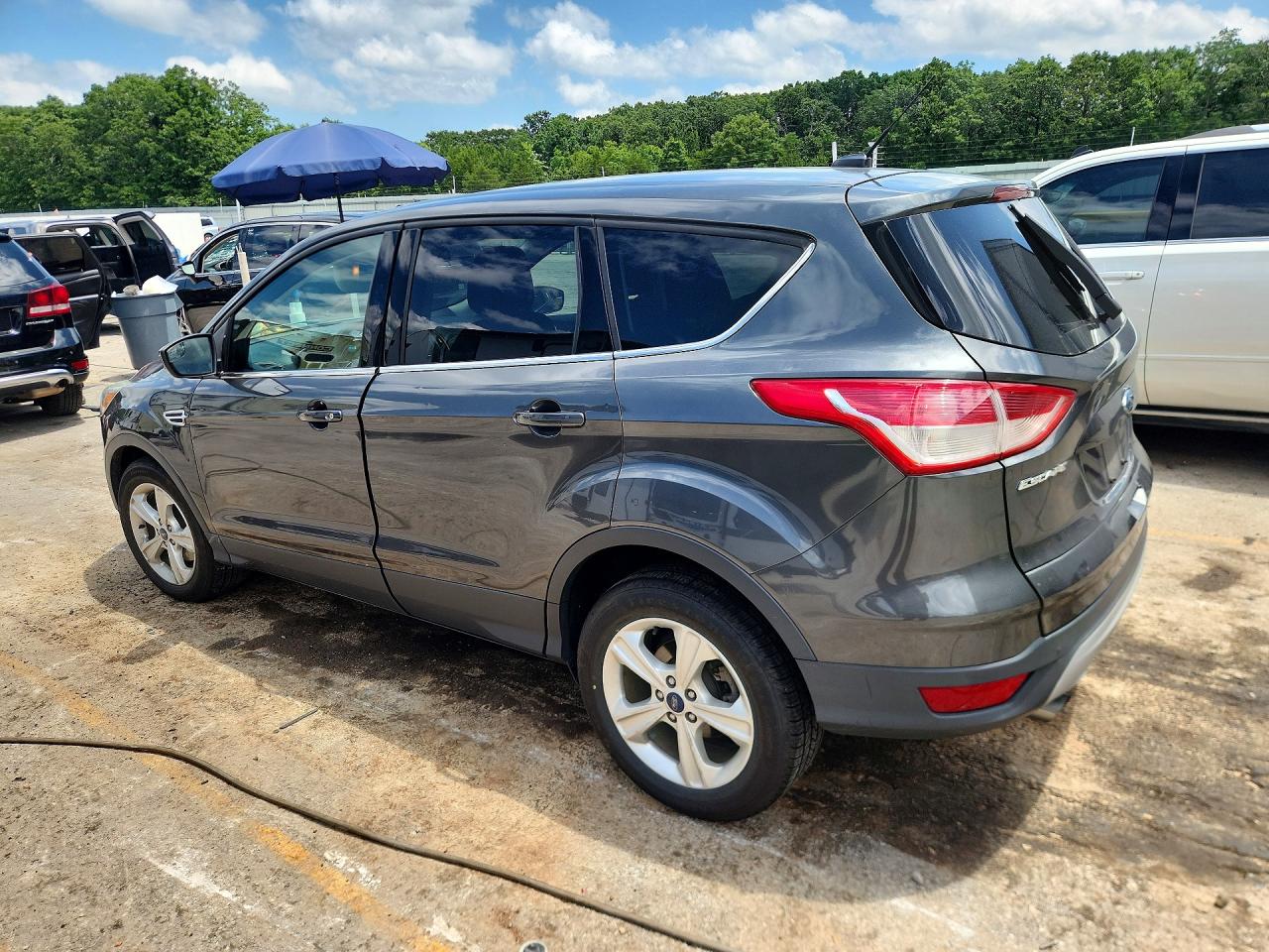 2015 Ford Escape Se Gray vin: 1FMCU0GX9FUC37491