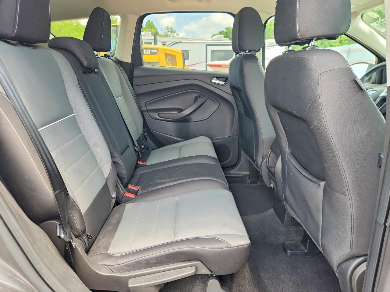 2015 Ford Escape Se Gray vin: 1FMCU0GX9FUC37491
