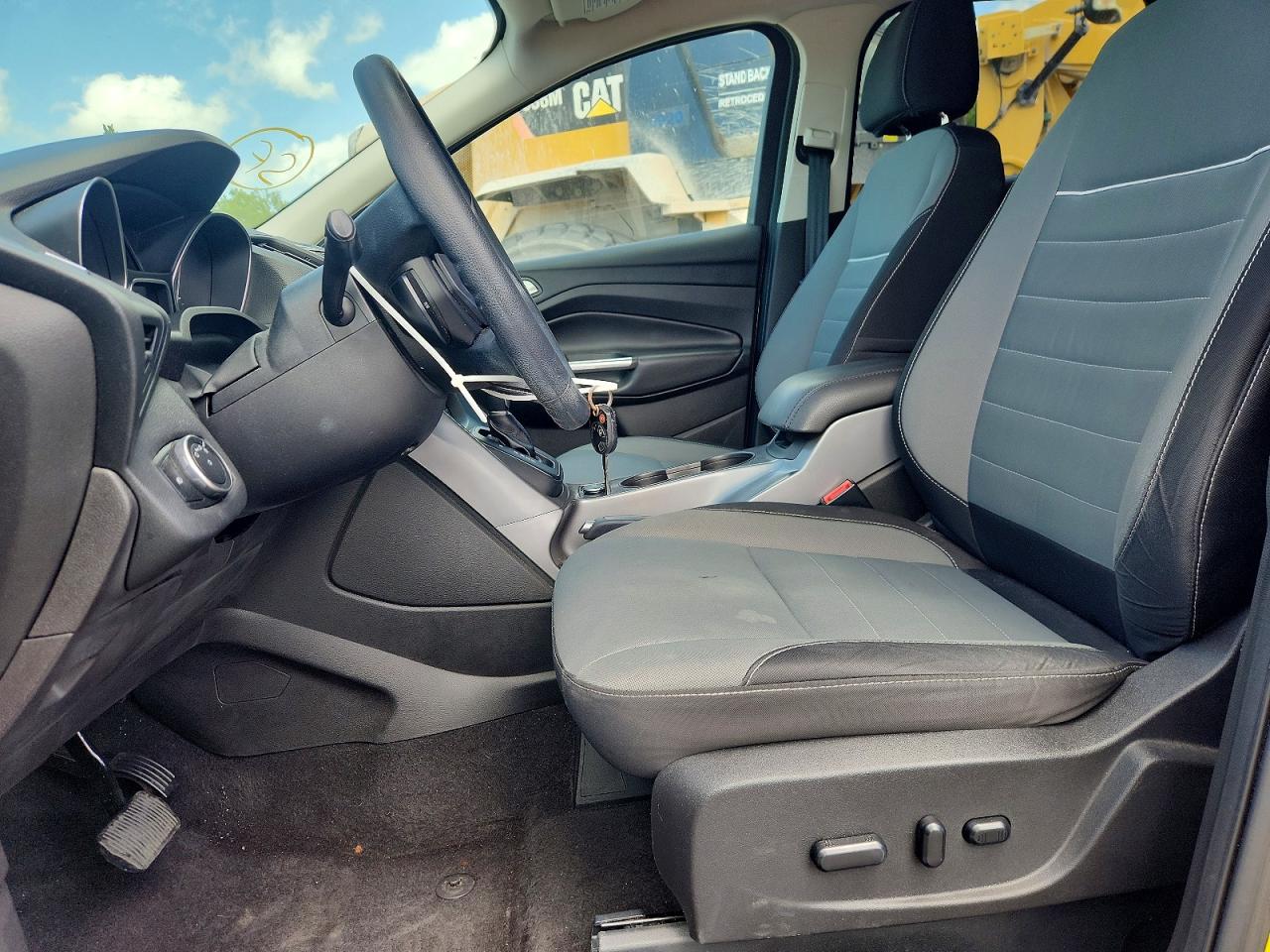 2015 Ford Escape Se Gray vin: 1FMCU0GX9FUC37491
