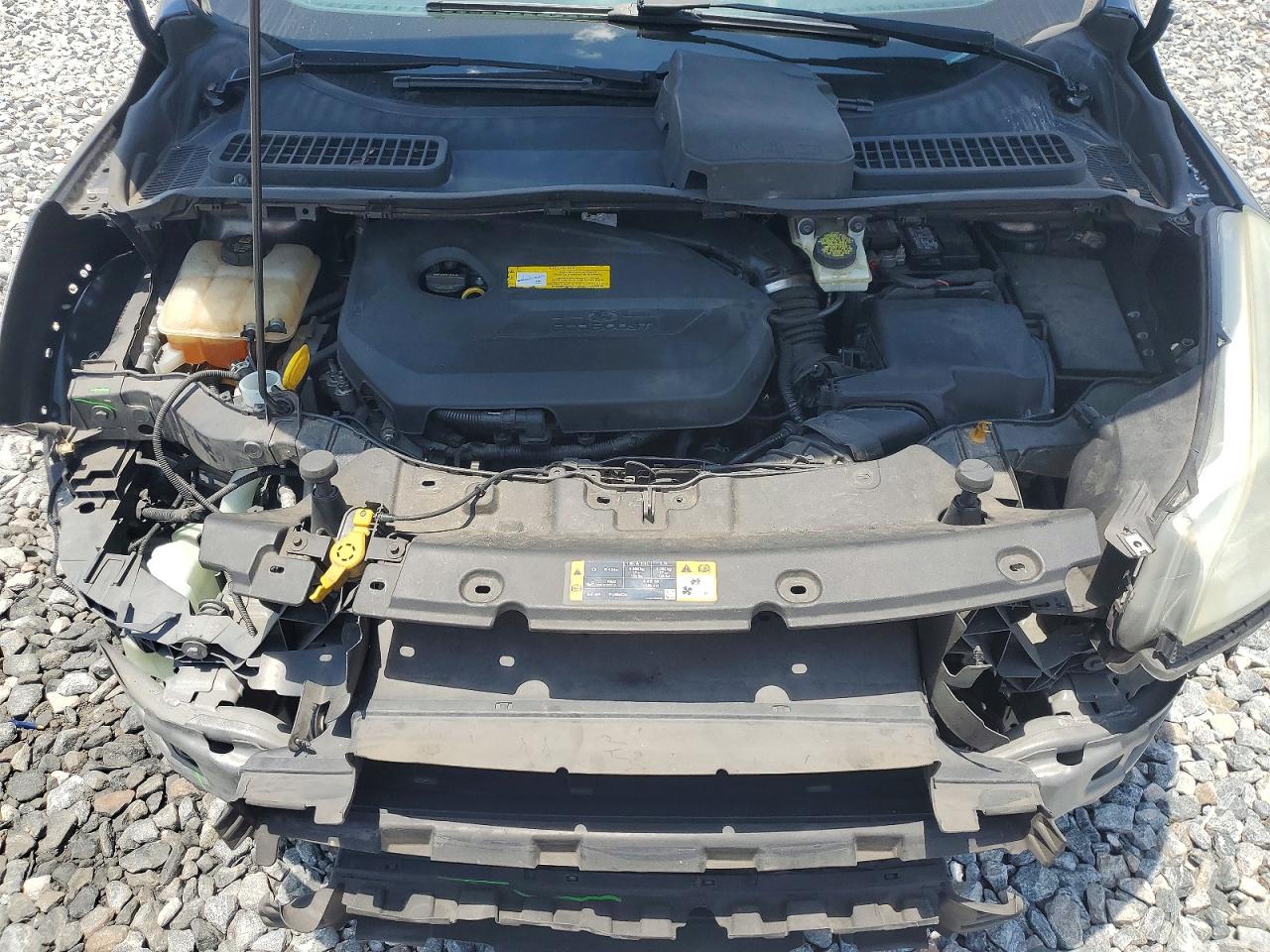2015 Ford Escape Se Charcoal vin: 1FMCU0GX9FUC55456