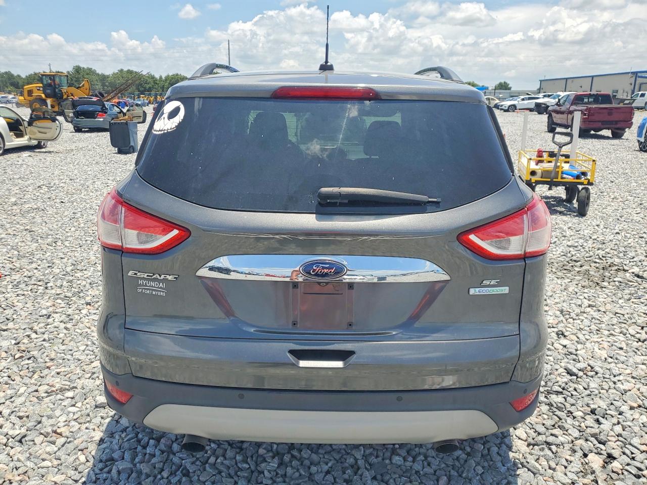 2015 Ford Escape Se Charcoal vin: 1FMCU0GX9FUC55456