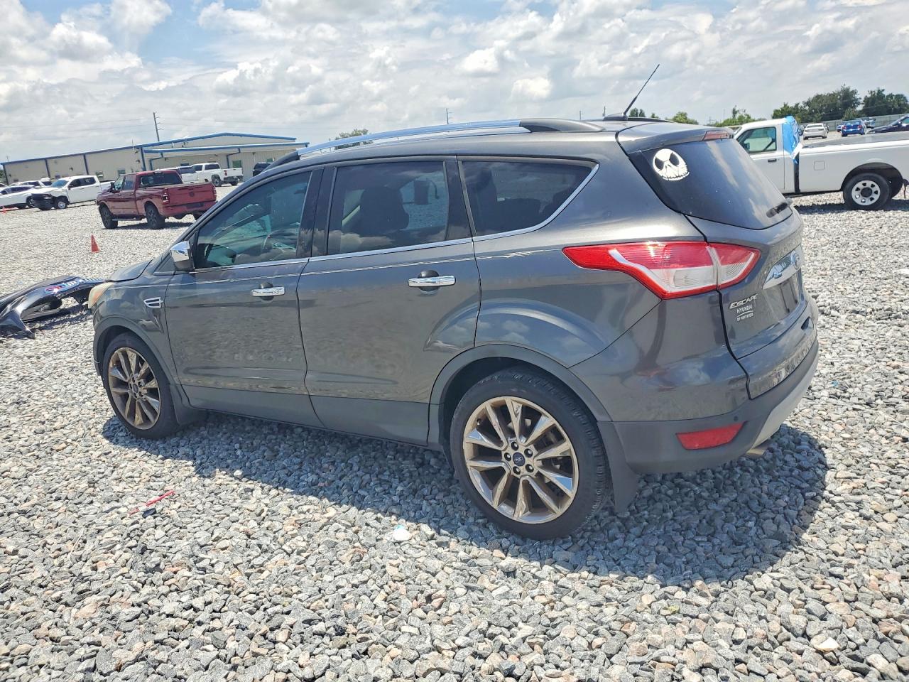 2015 Ford Escape Se Charcoal vin: 1FMCU0GX9FUC55456