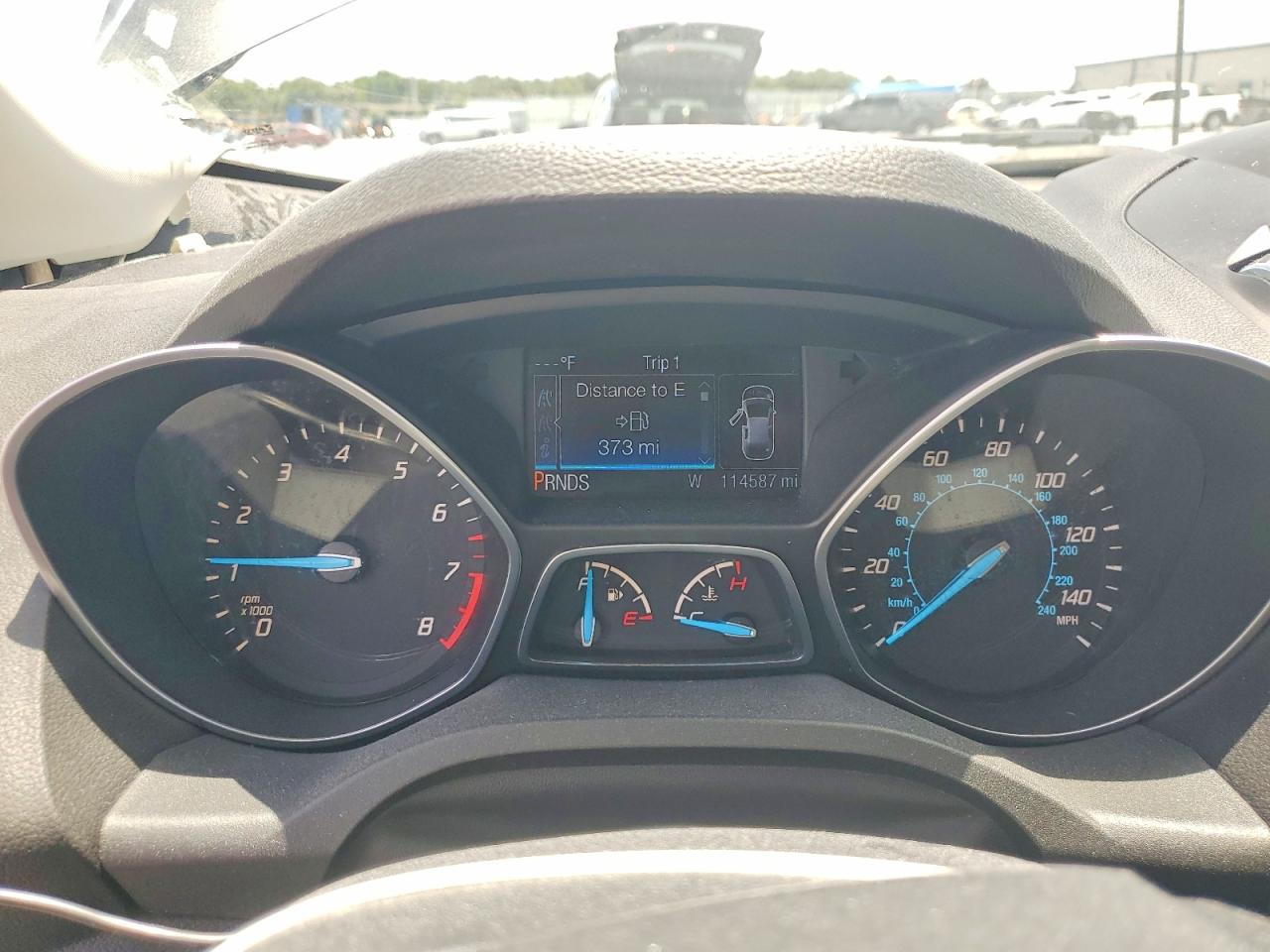 2015 Ford Escape Se Charcoal vin: 1FMCU0GX9FUC55456