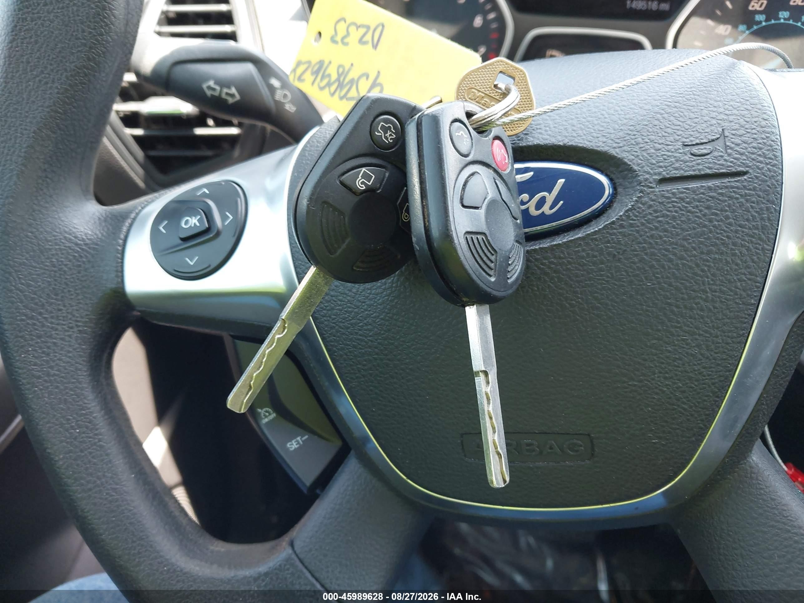 2015 Ford Escape Se Черный vin: 1FMCU0GX9FUC61435