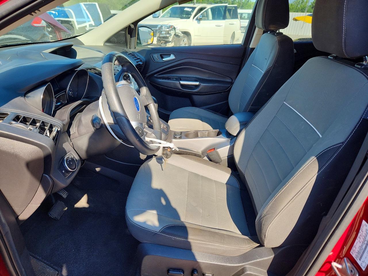 2015 Ford Escape Se Red vin: 1FMCU0GX9FUC76923