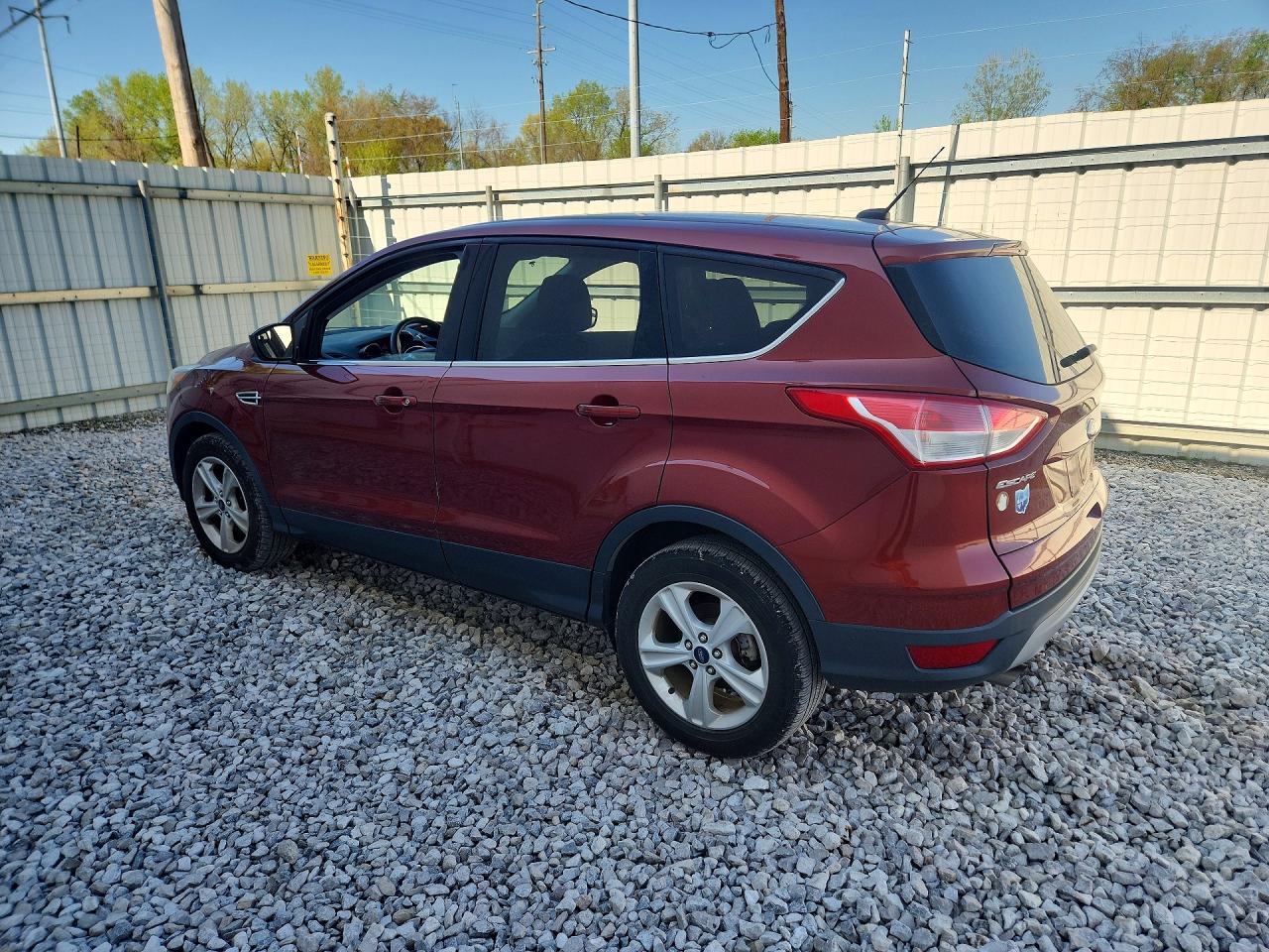 2016 Ford Escape Se Red vin: 1FMCU0GX9GUC01141