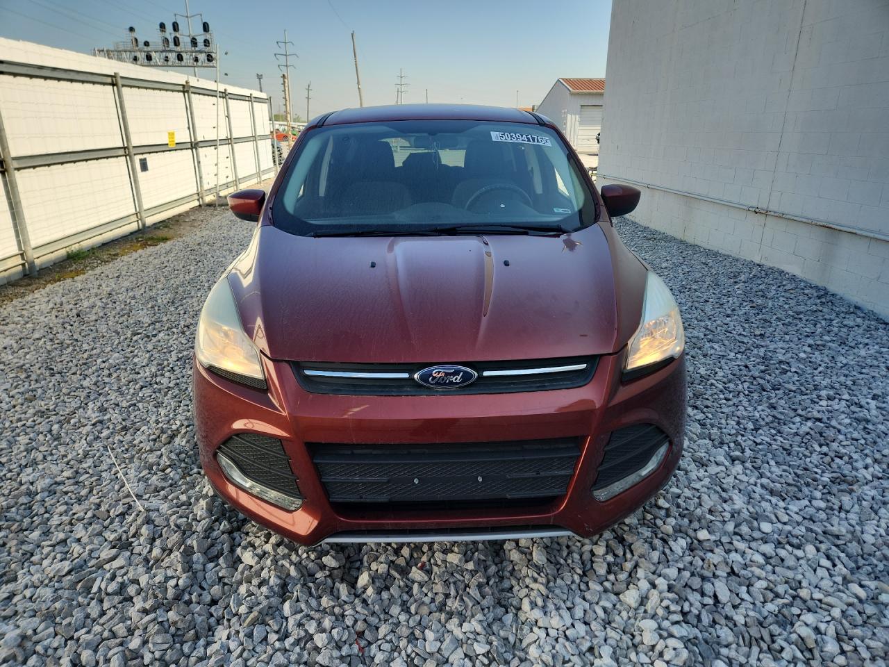 2016 Ford Escape Se Red vin: 1FMCU0GX9GUC01141 Damage: Hood, Chipped, 8