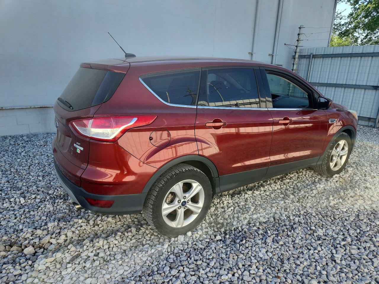 2016 Ford Escape Se Red vin: 1FMCU0GX9GUC01141