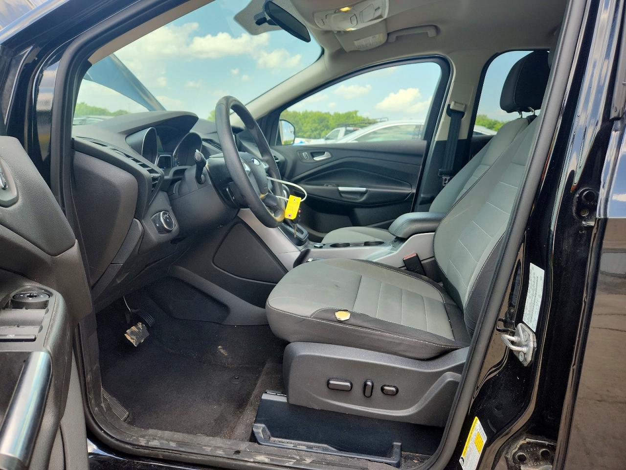 2016 Ford Escape Se Black vin: 1FMCU0GX9GUC55653