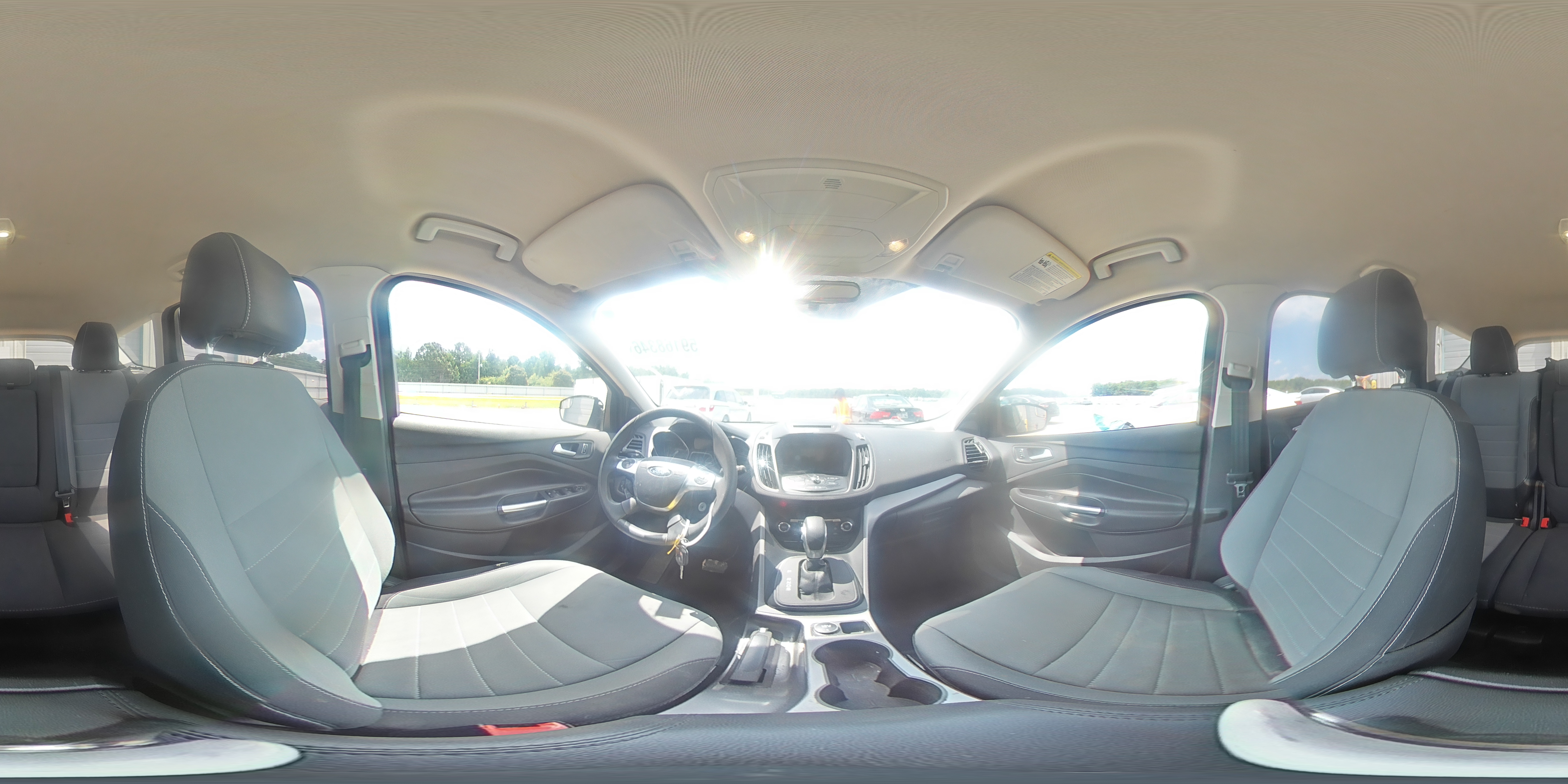 2016 Ford Escape Se Black vin: 1FMCU0GX9GUC55653