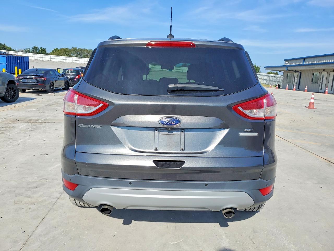 2016 Ford Escape Se Gray vin: 1FMCU0GX9GUC55720