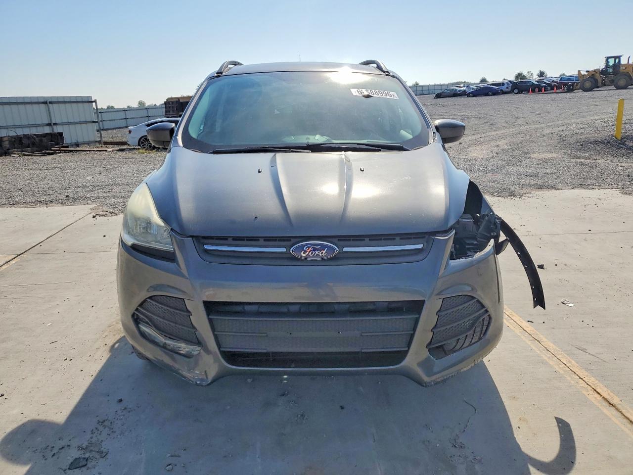 2016 Ford Escape Se Gray vin: 1FMCU0GX9GUC55720