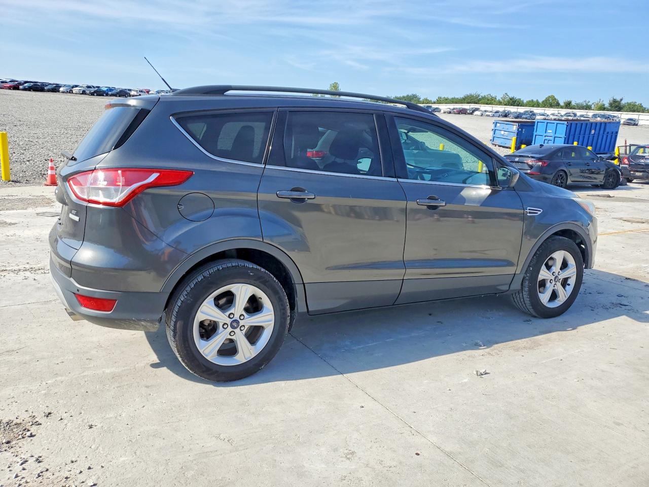 2016 Ford Escape Se Gray vin: 1FMCU0GX9GUC55720