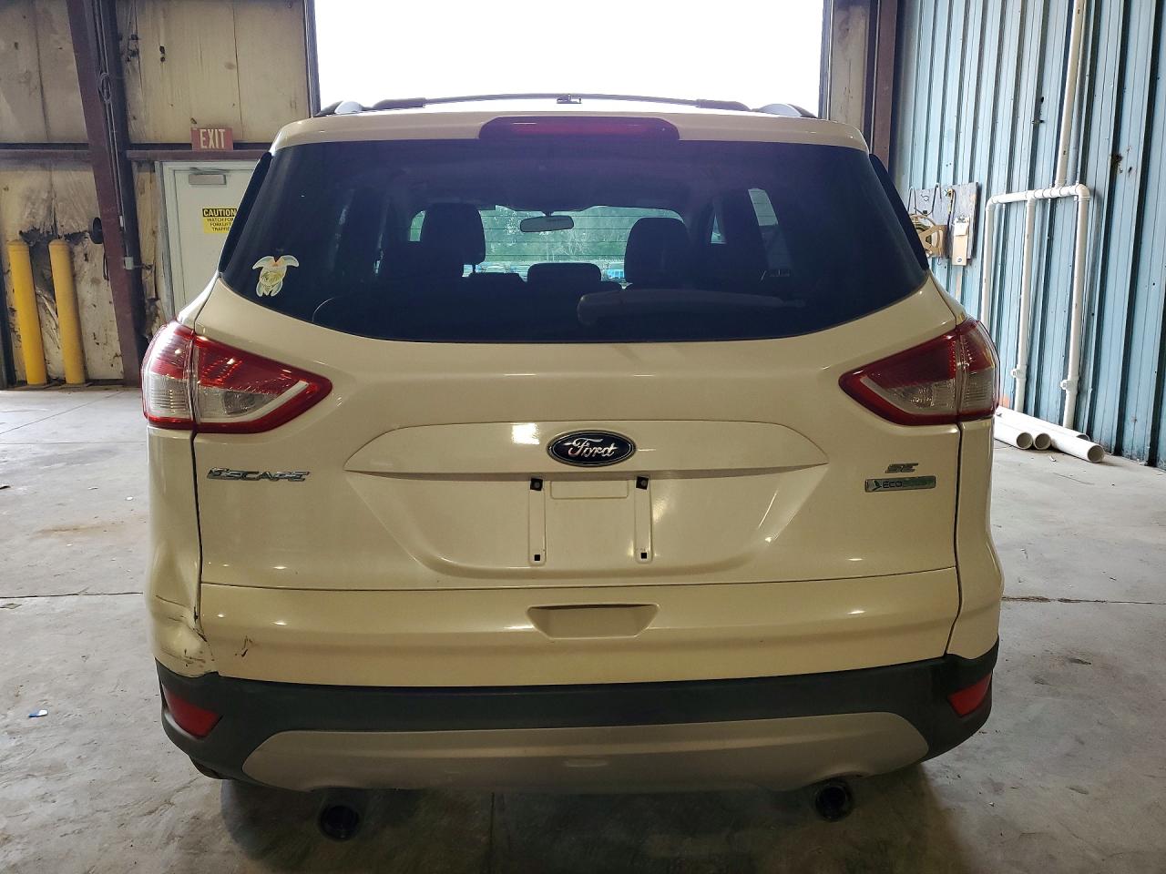2013 Ford Escape Se White vin: 1FMCU0GXXDUB95040