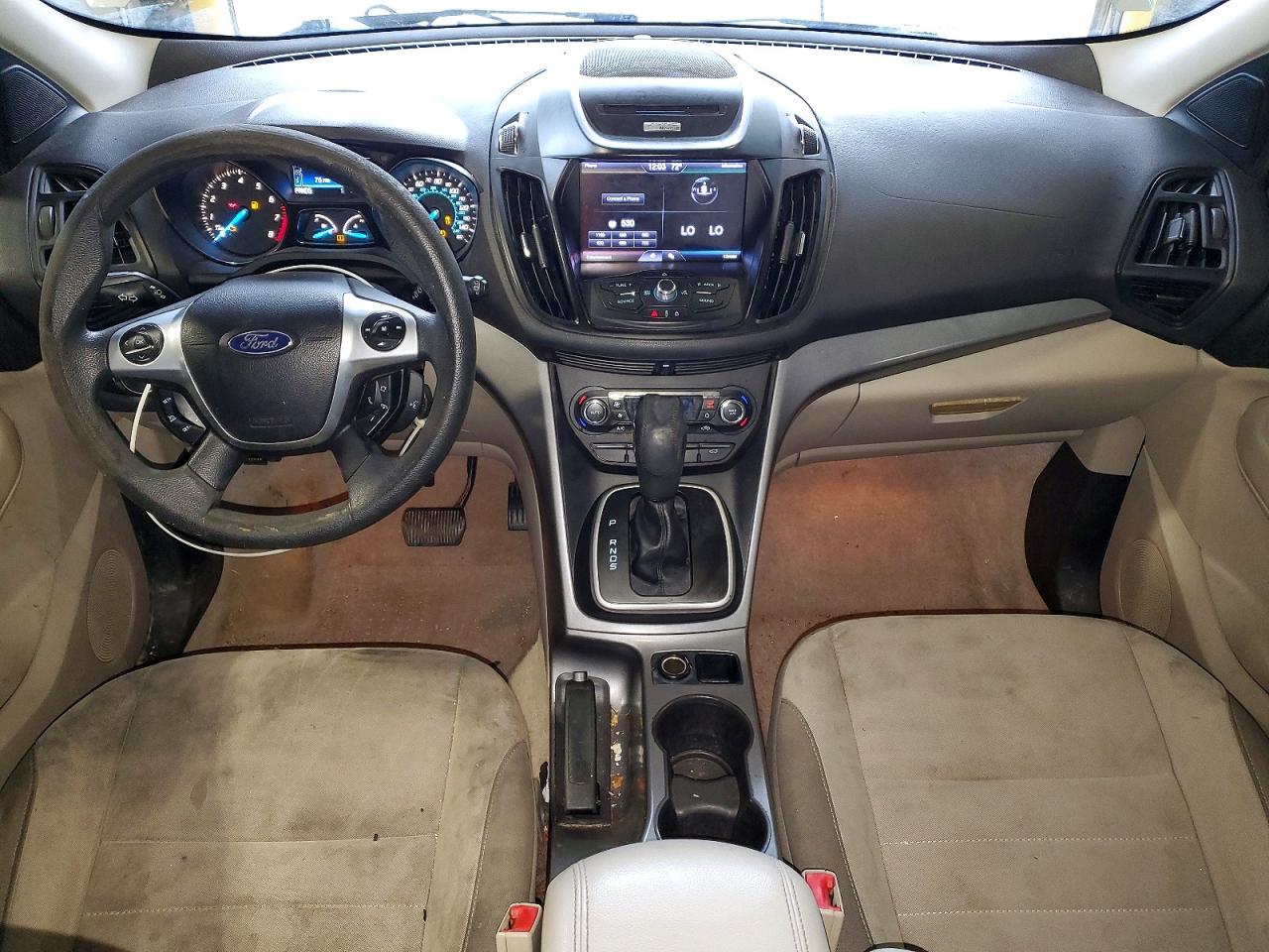 2013 Ford Escape Se White vin: 1FMCU0GXXDUB95040