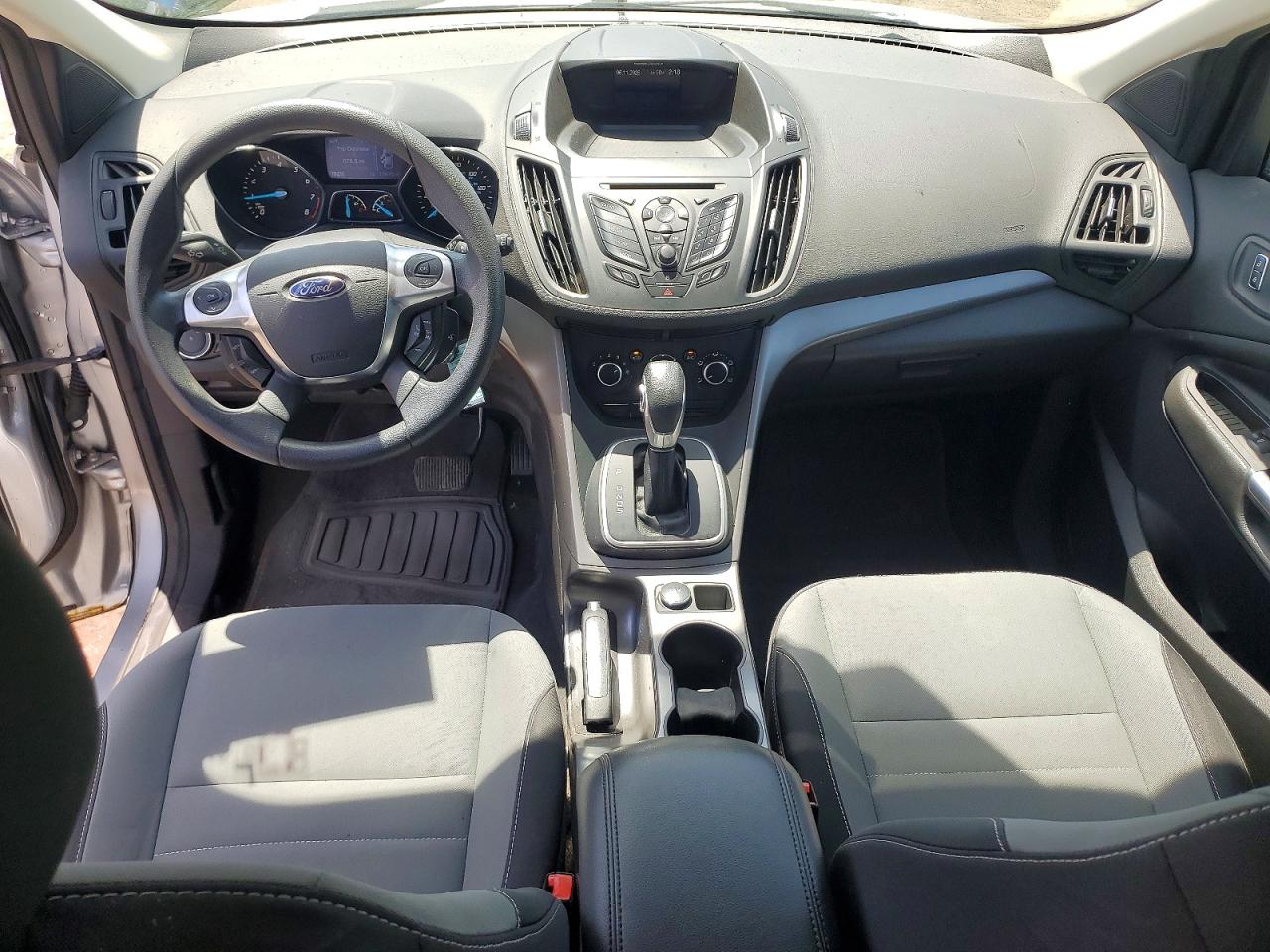 2013 Ford Escape Se Silver vin: 1FMCU0GXXDUC69671