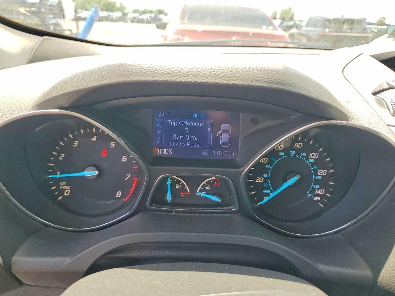 2013 Ford Escape Se Silver vin: 1FMCU0GXXDUC69671