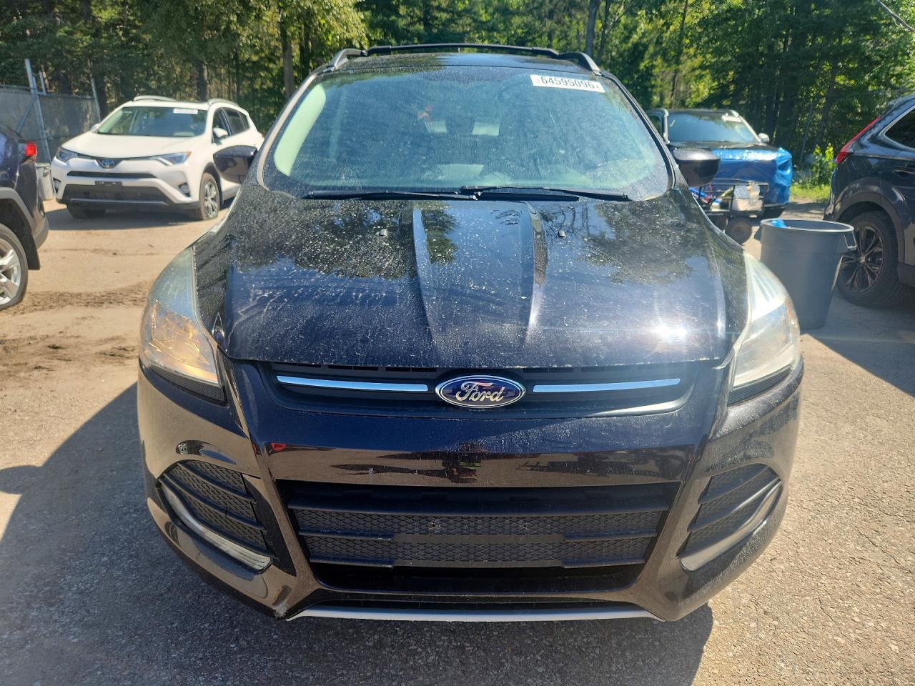 2013 Ford Escape Se Black vin: 1FMCU0GXXDUD12857