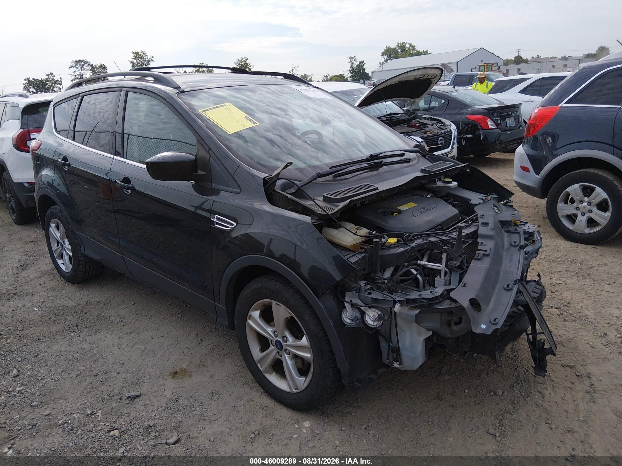 2013 Ford Escape Se Черный vin: 1FMCU0GXXDUD37015