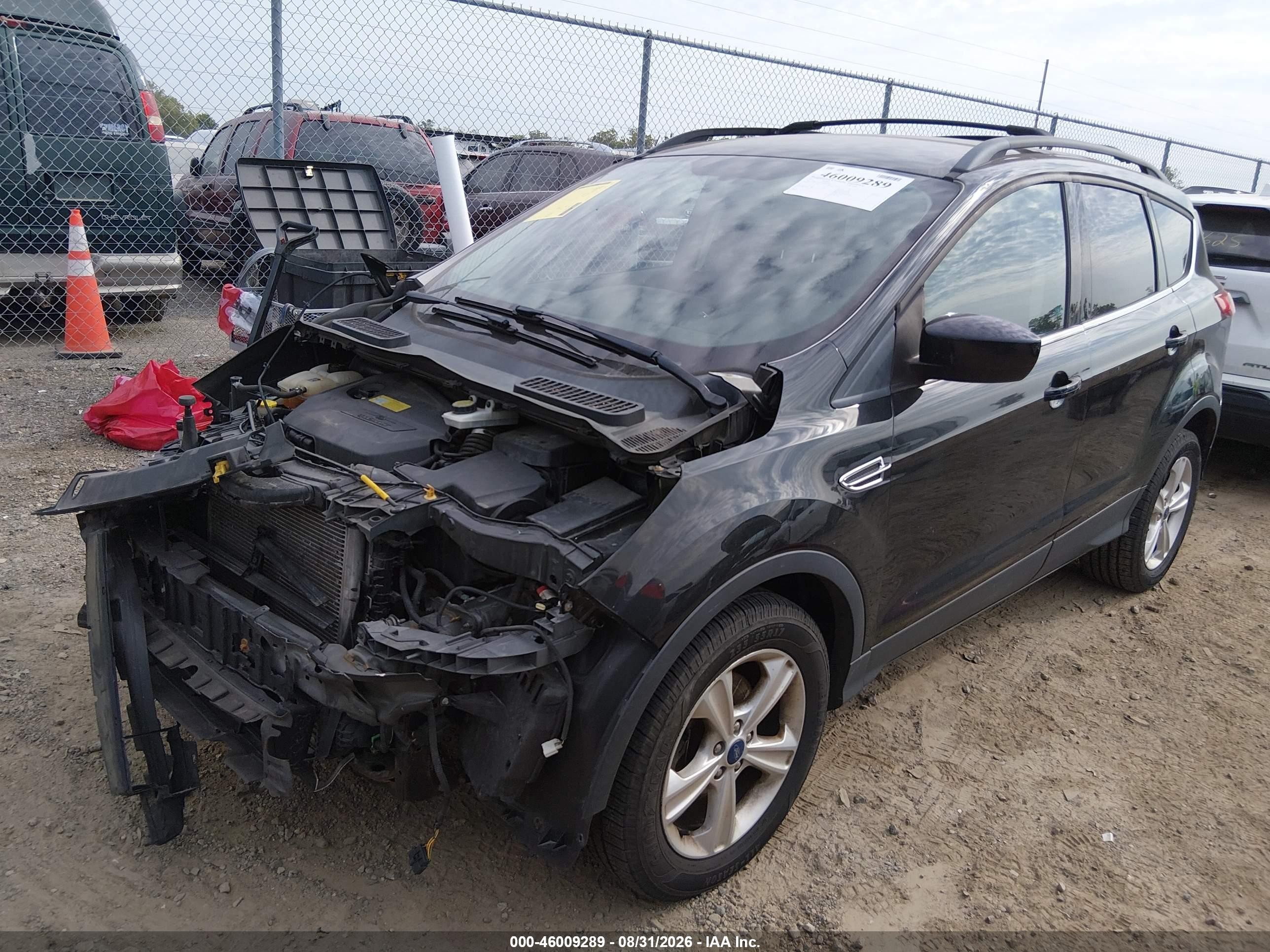 2013 Ford Escape Se Черный vin: 1FMCU0GXXDUD37015