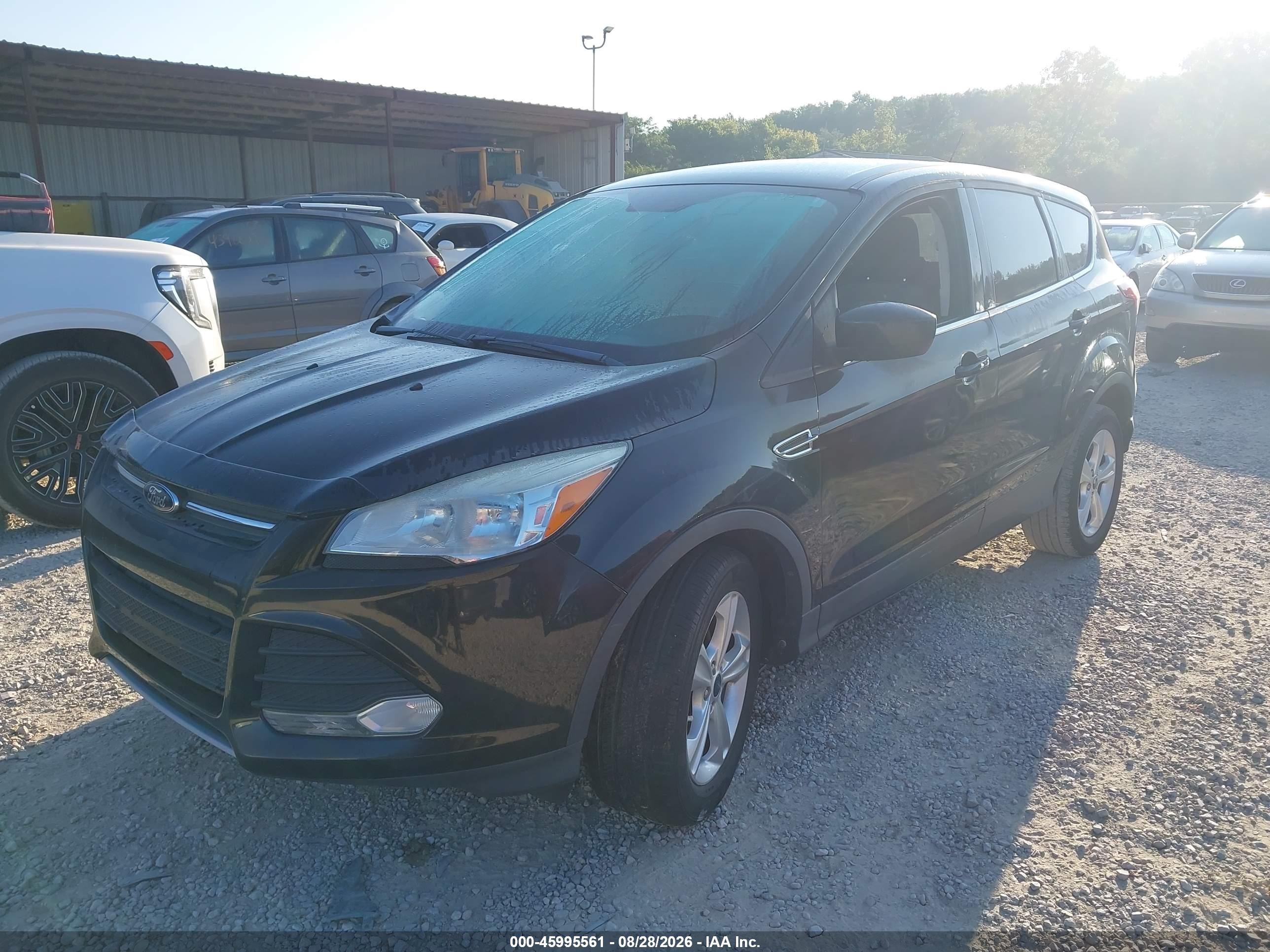 2013 Ford Escape Se Black vin: 1FMCU0GXXDUD62545