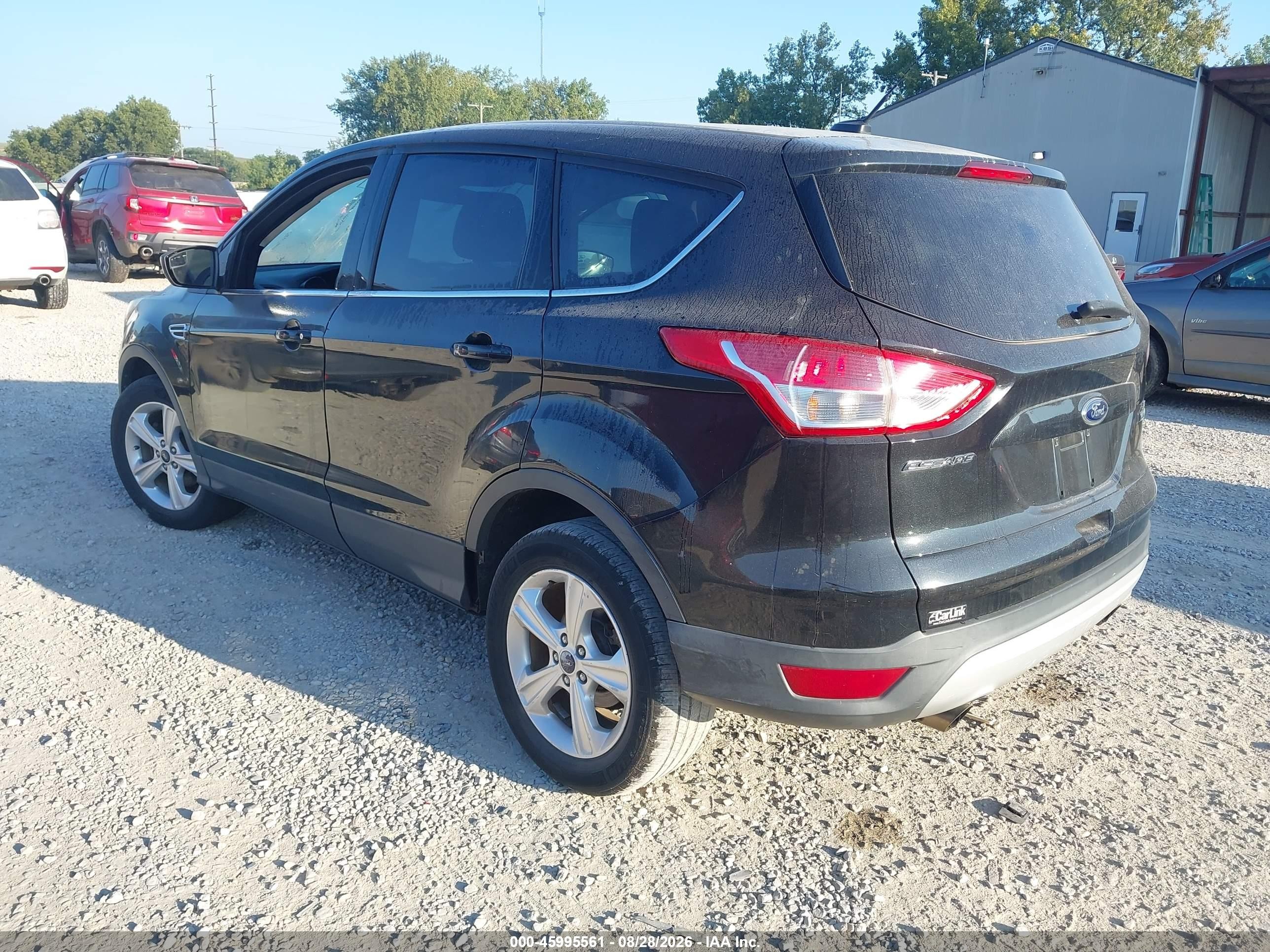 2013 Ford Escape Se Black vin: 1FMCU0GXXDUD62545