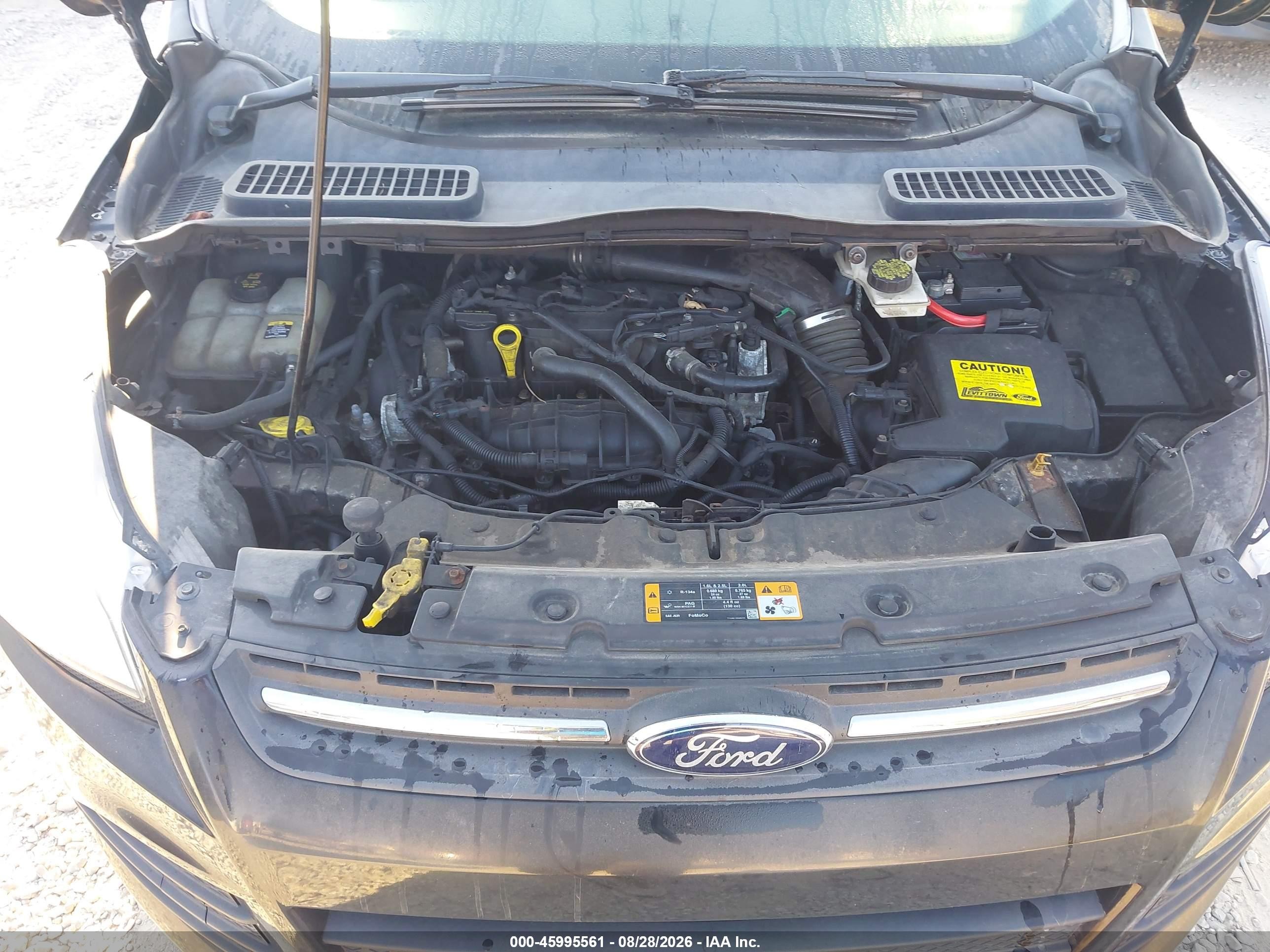 2013 Ford Escape Se Black vin: 1FMCU0GXXDUD62545