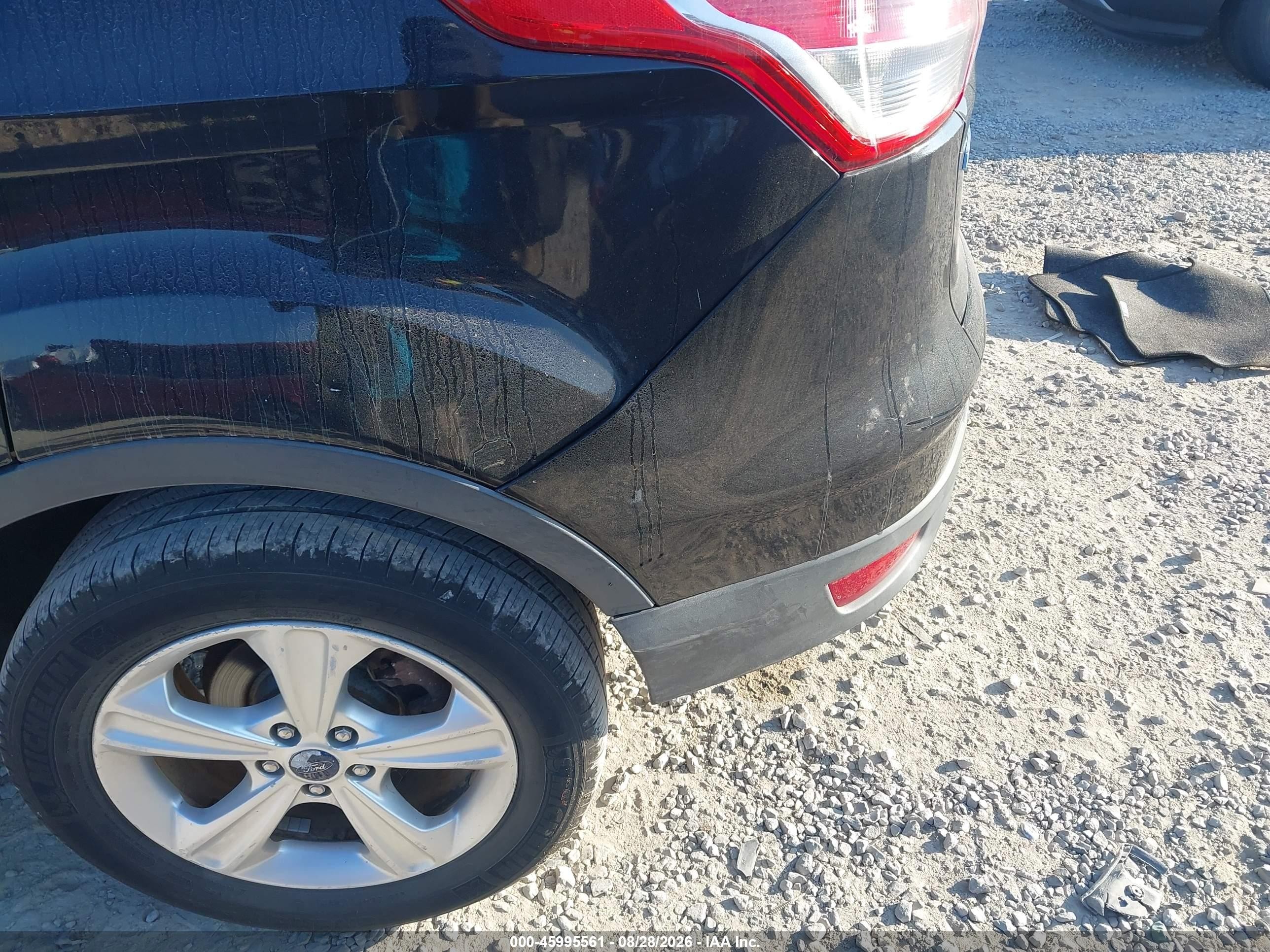 2013 Ford Escape Se Black vin: 1FMCU0GXXDUD62545